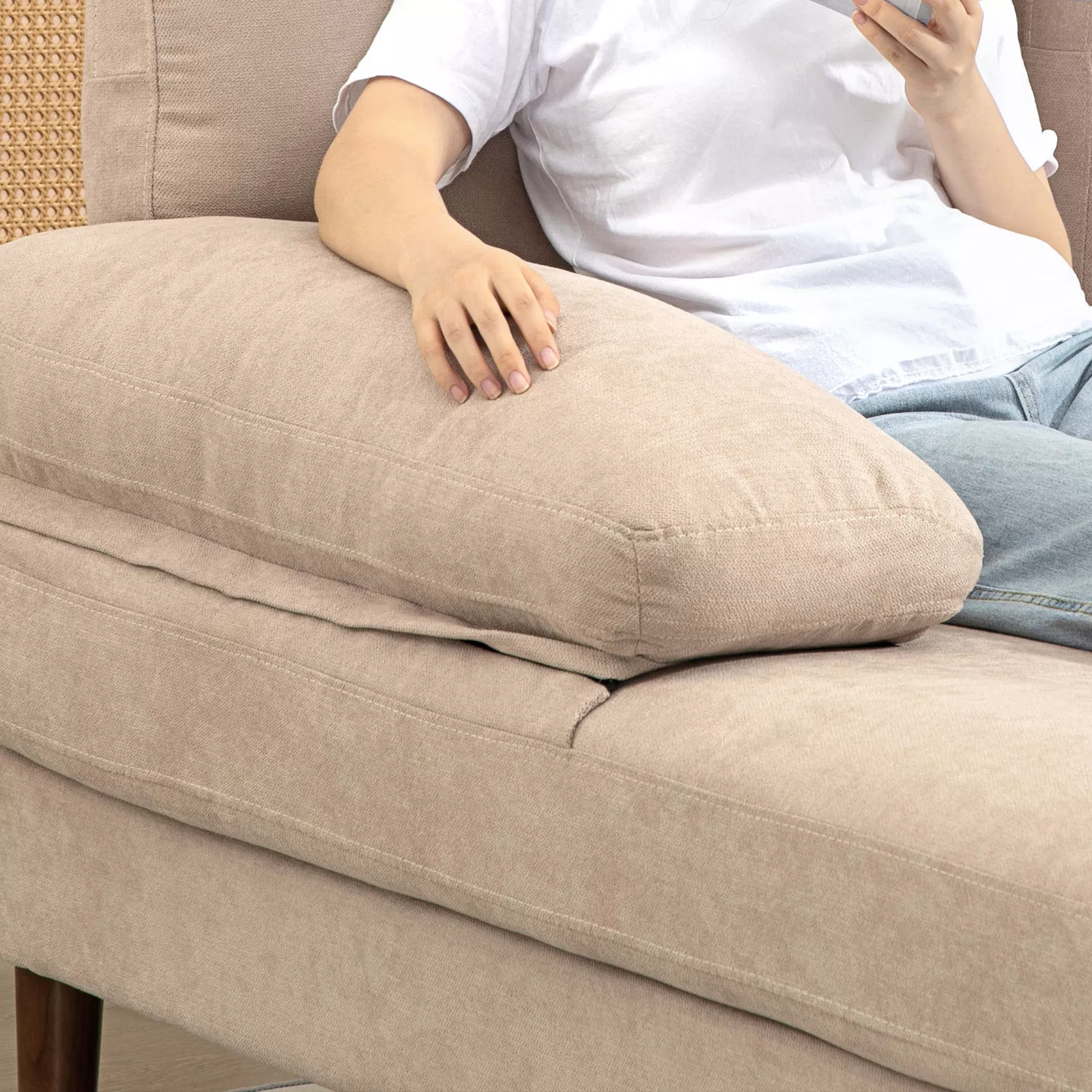 Huda U Shape Sectional Modular Sofa - Image 7