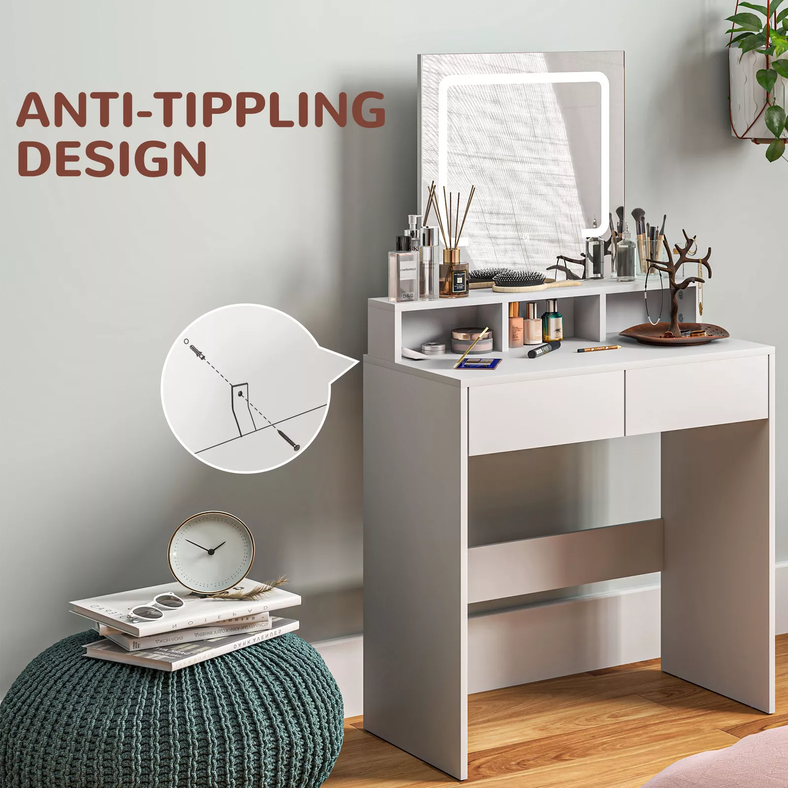 Humaira Vanity Dressing Table - Image 4