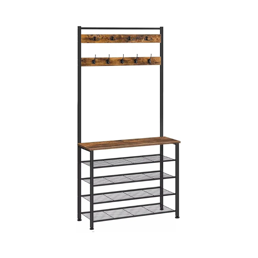 Imran Coat Stand With Shoe Rack - Image 2