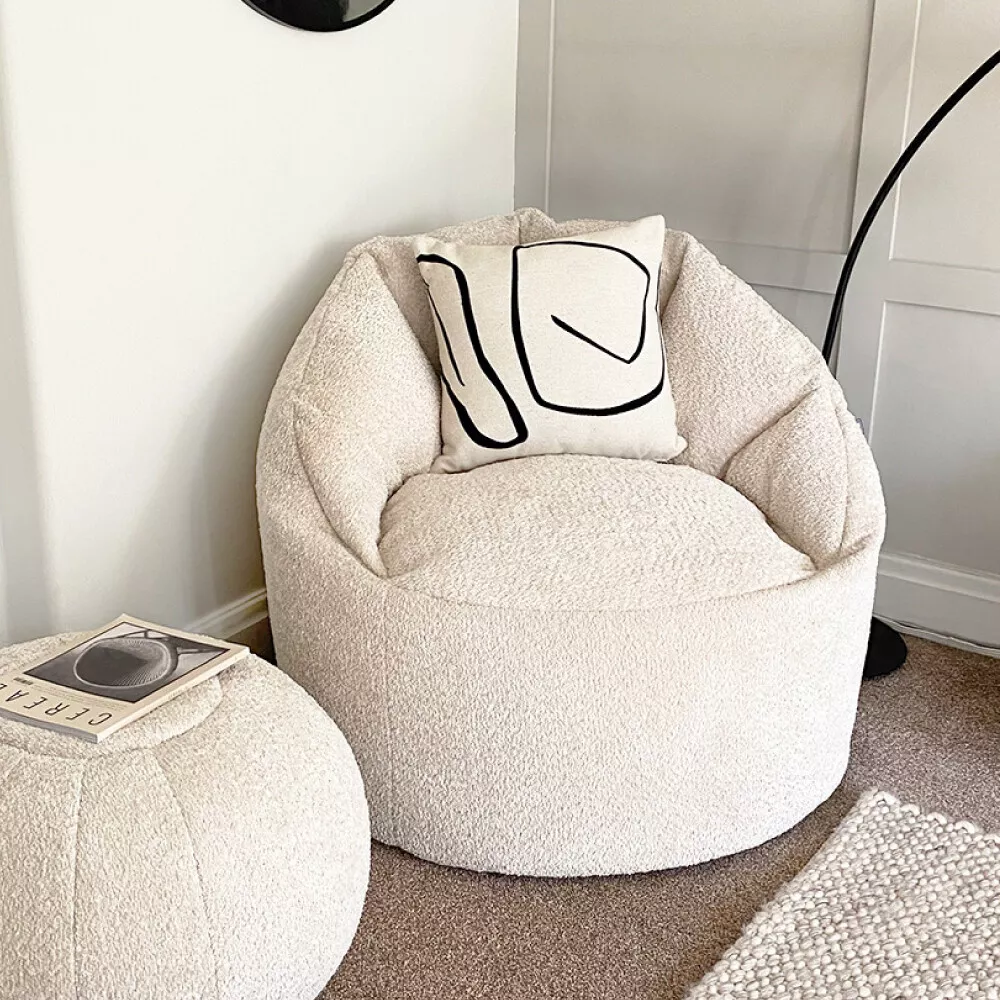 Jada Adult Bean Bag Chair WIth Filling - Image 2