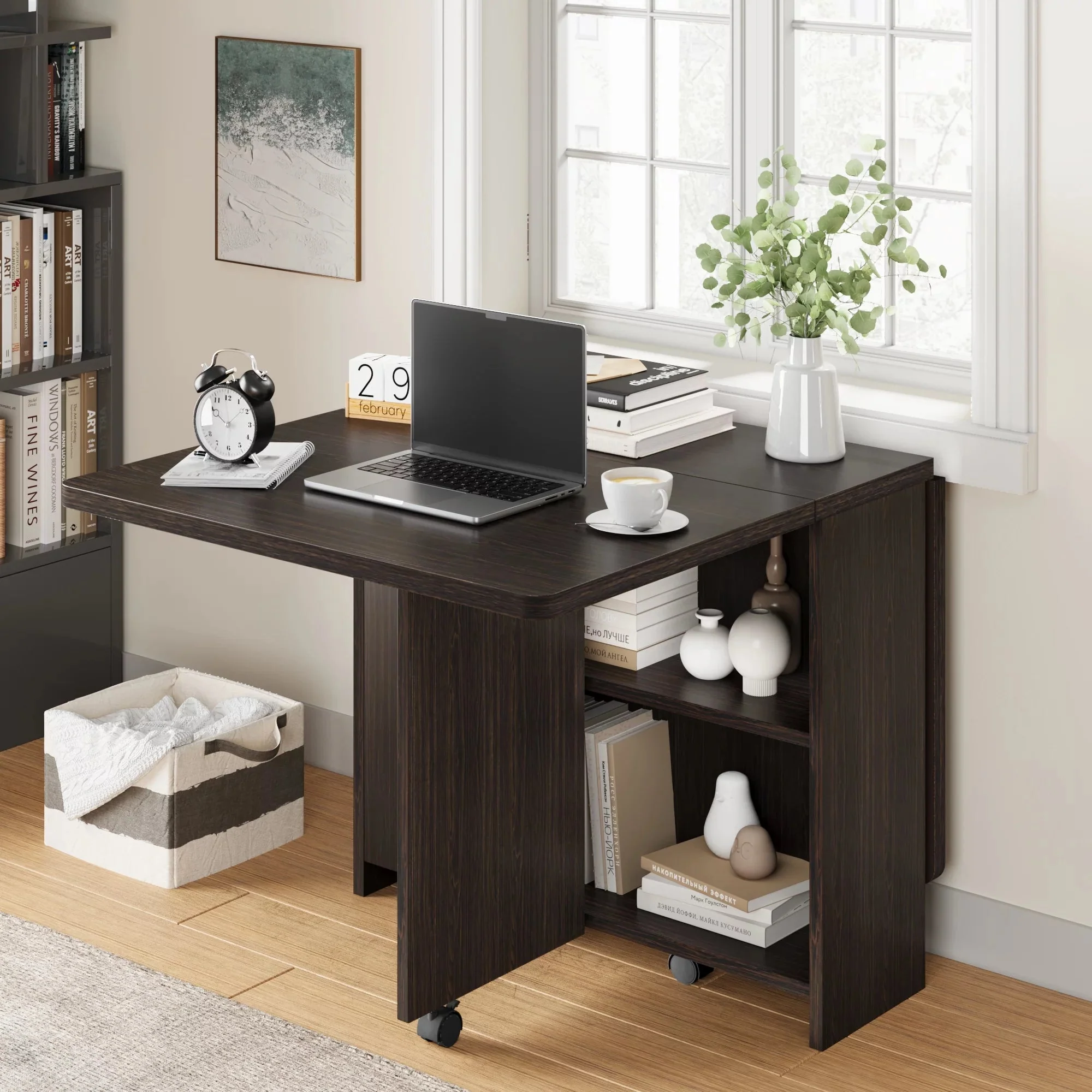 Jago Space Saving Drop Leaf Dining Table - Image 2