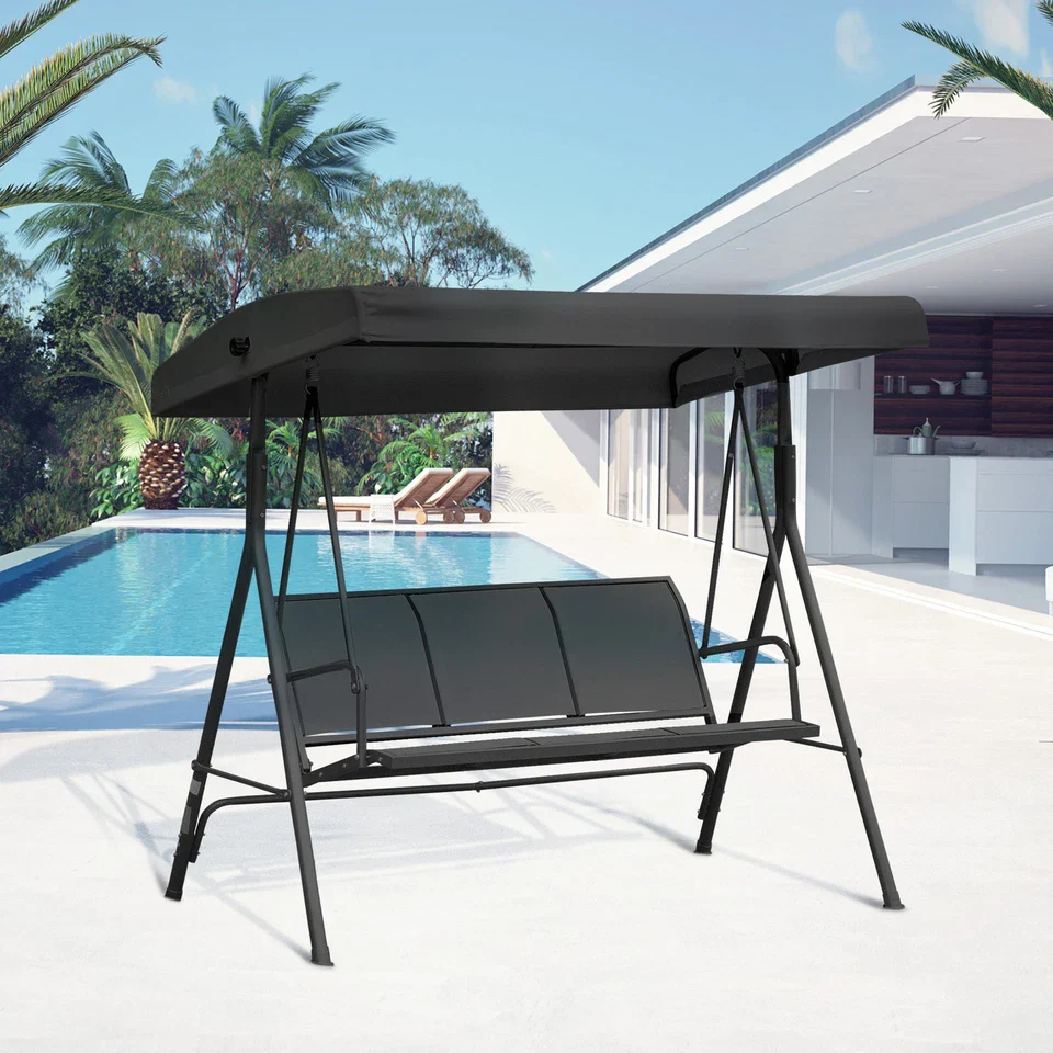 Jerome Outdoor Patio Swing Chair - Image 9