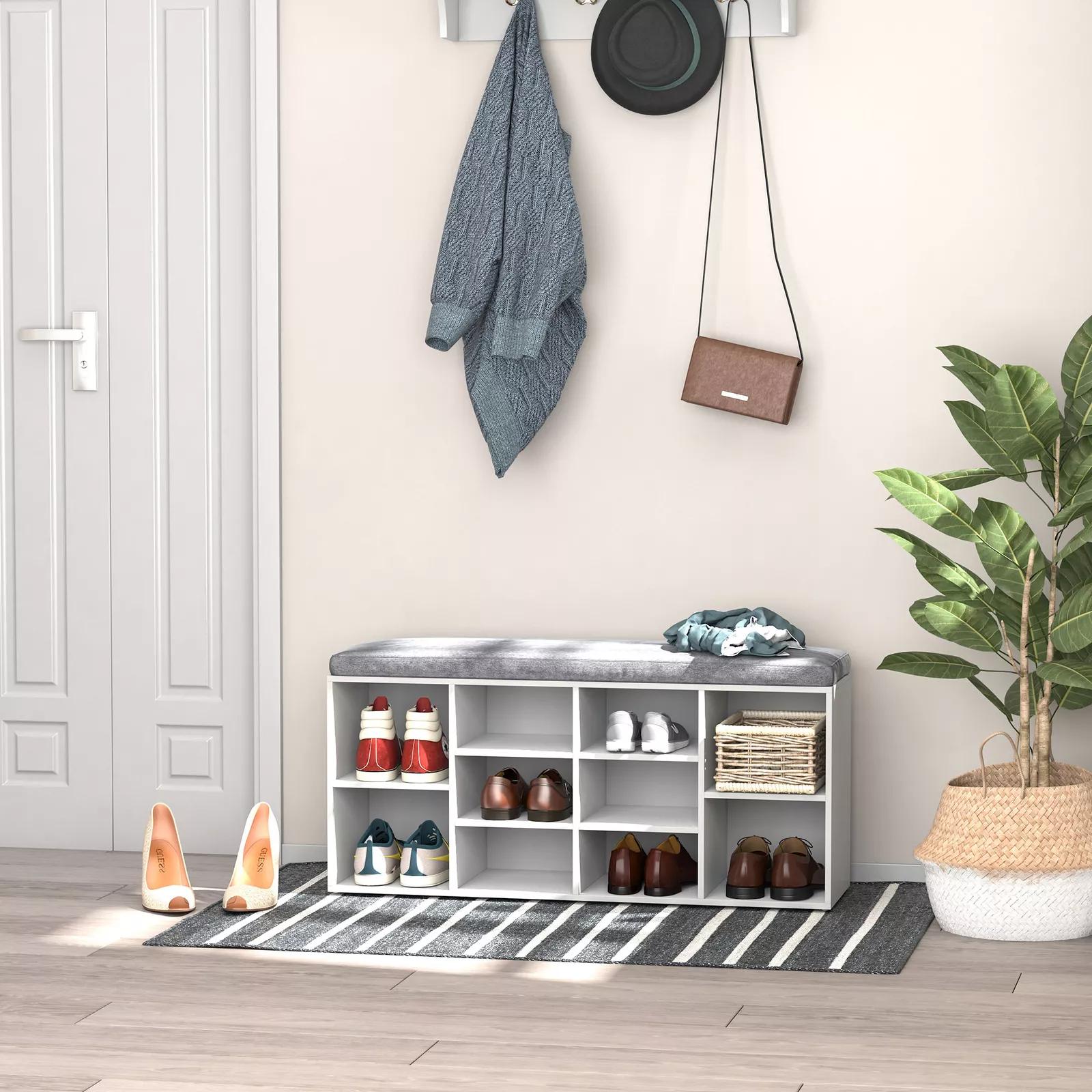 Jonas Entryway Storage Bench