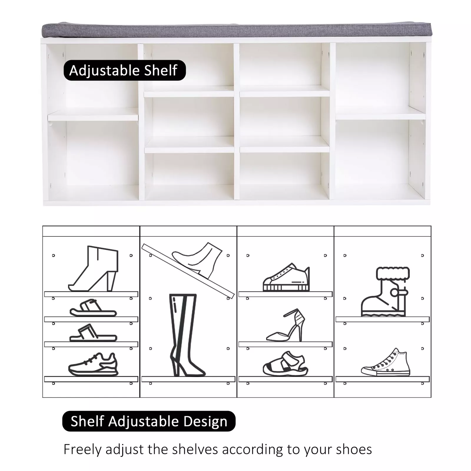 Jonas Entryway Storage Bench - Image 3
