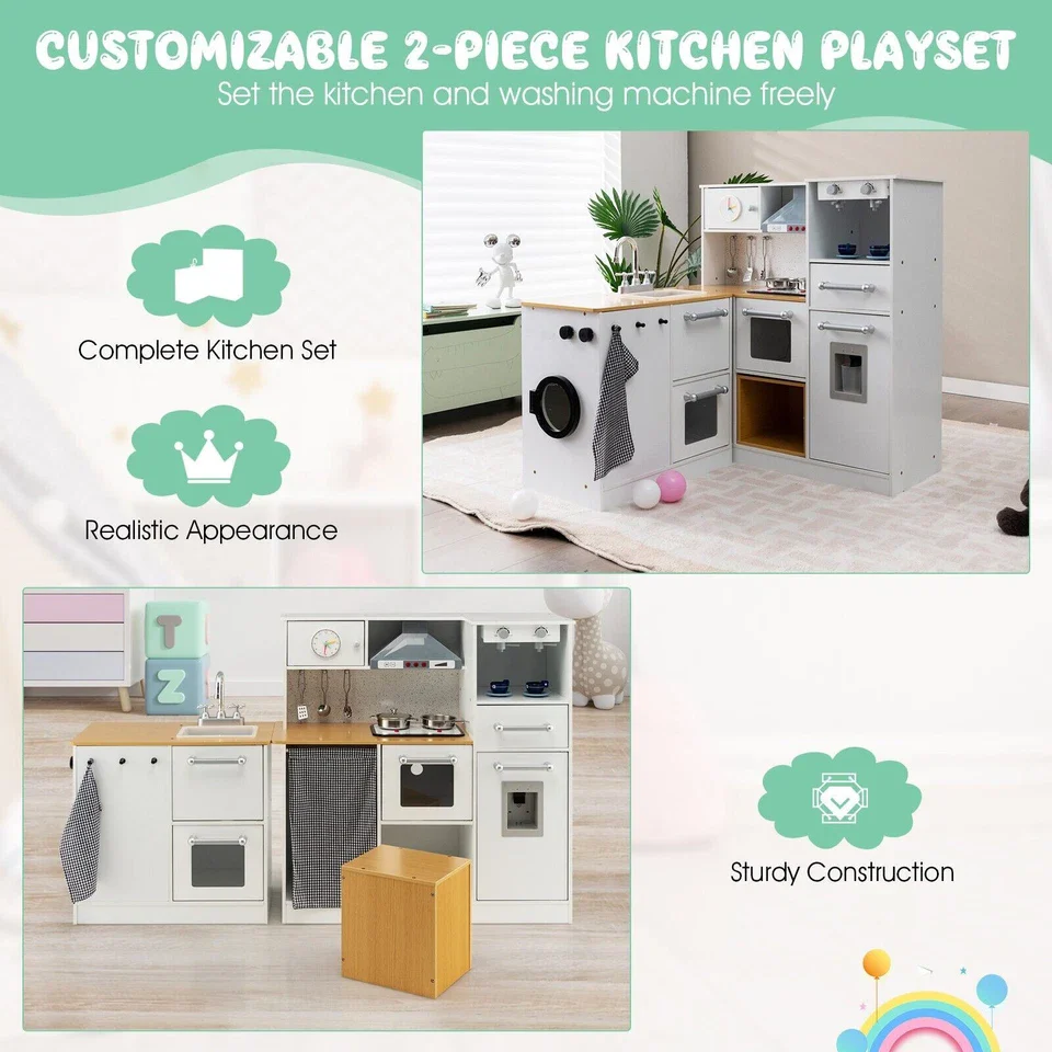 Kid's Play Kitchen Set - Image 6
