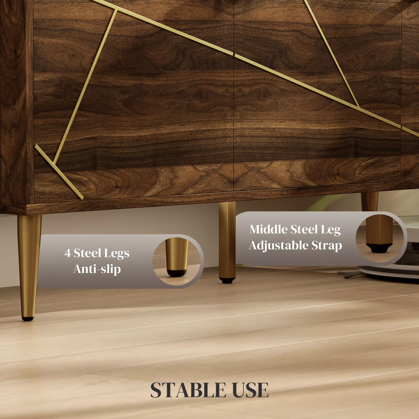 Kobi Modern TV Console Stand - Image 6