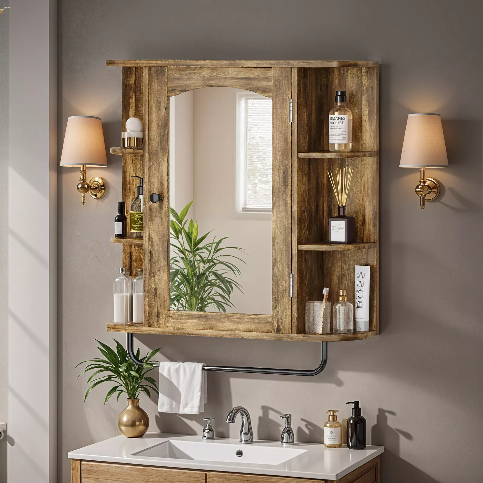 Lena Wall Mounted Bathroom Cabinet