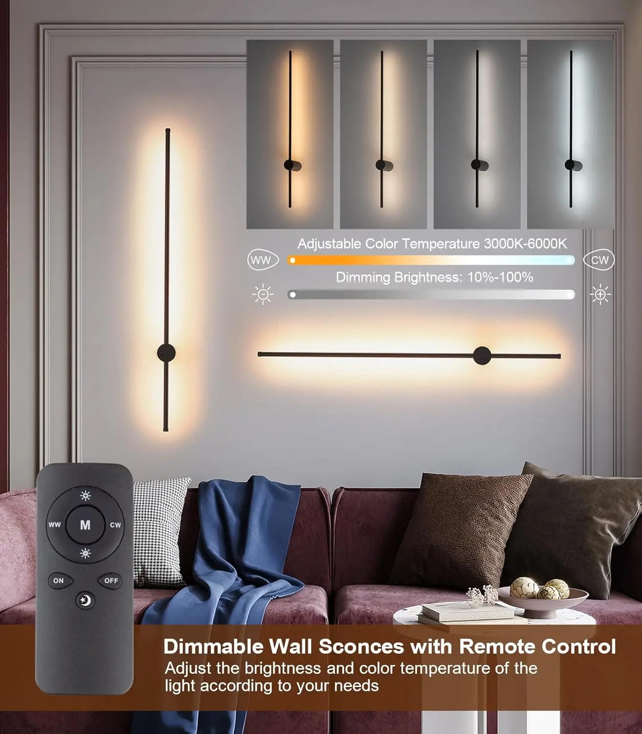 Linear Modern Wall Light - Image 3