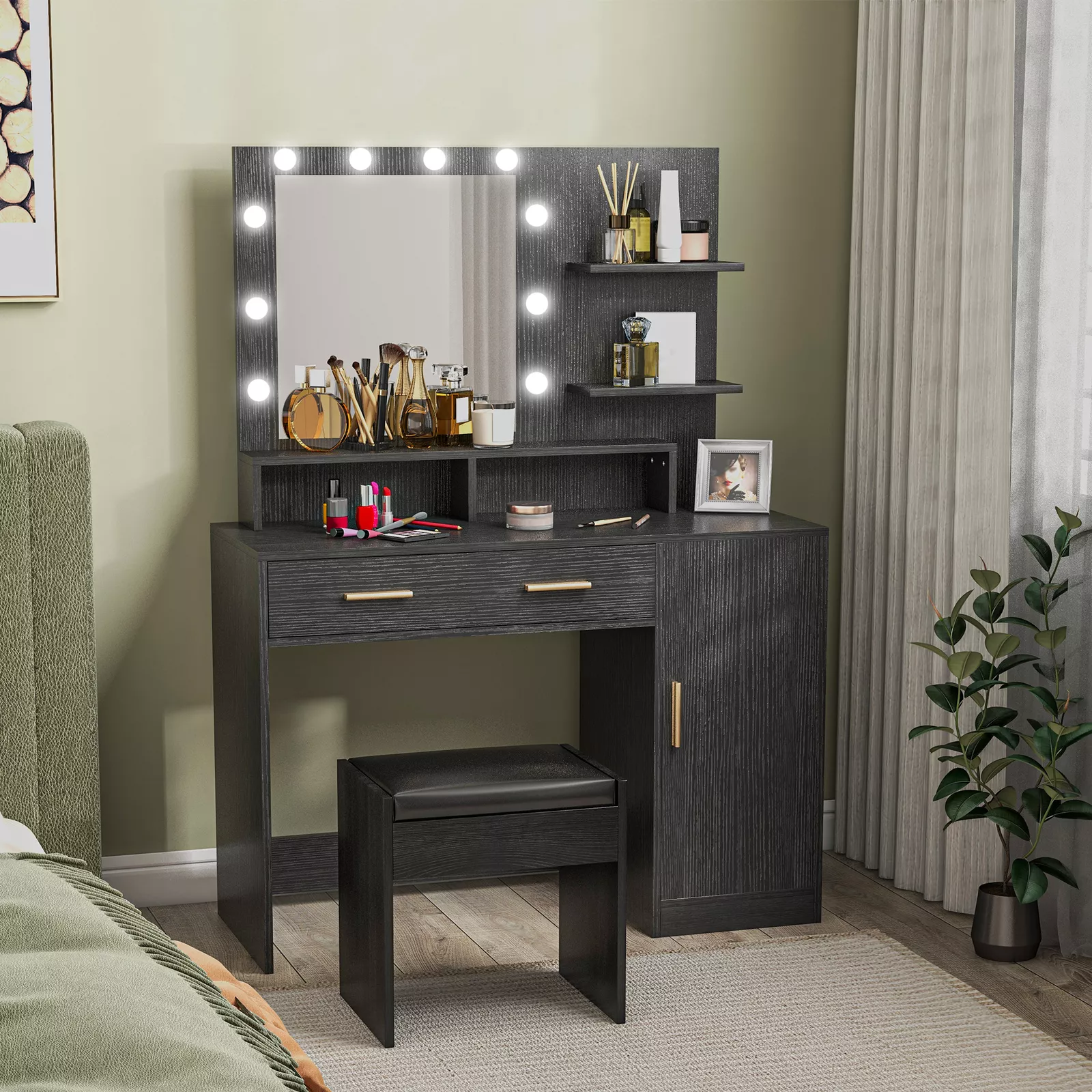 Lloyd Vanity Dressing Table With Stool