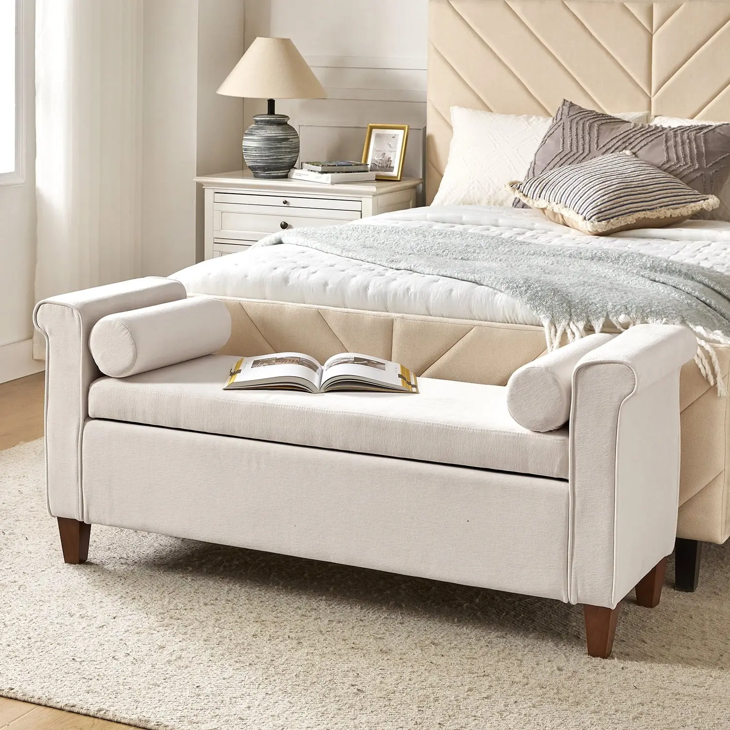 Lula Ottoman Storage End Bed Bench