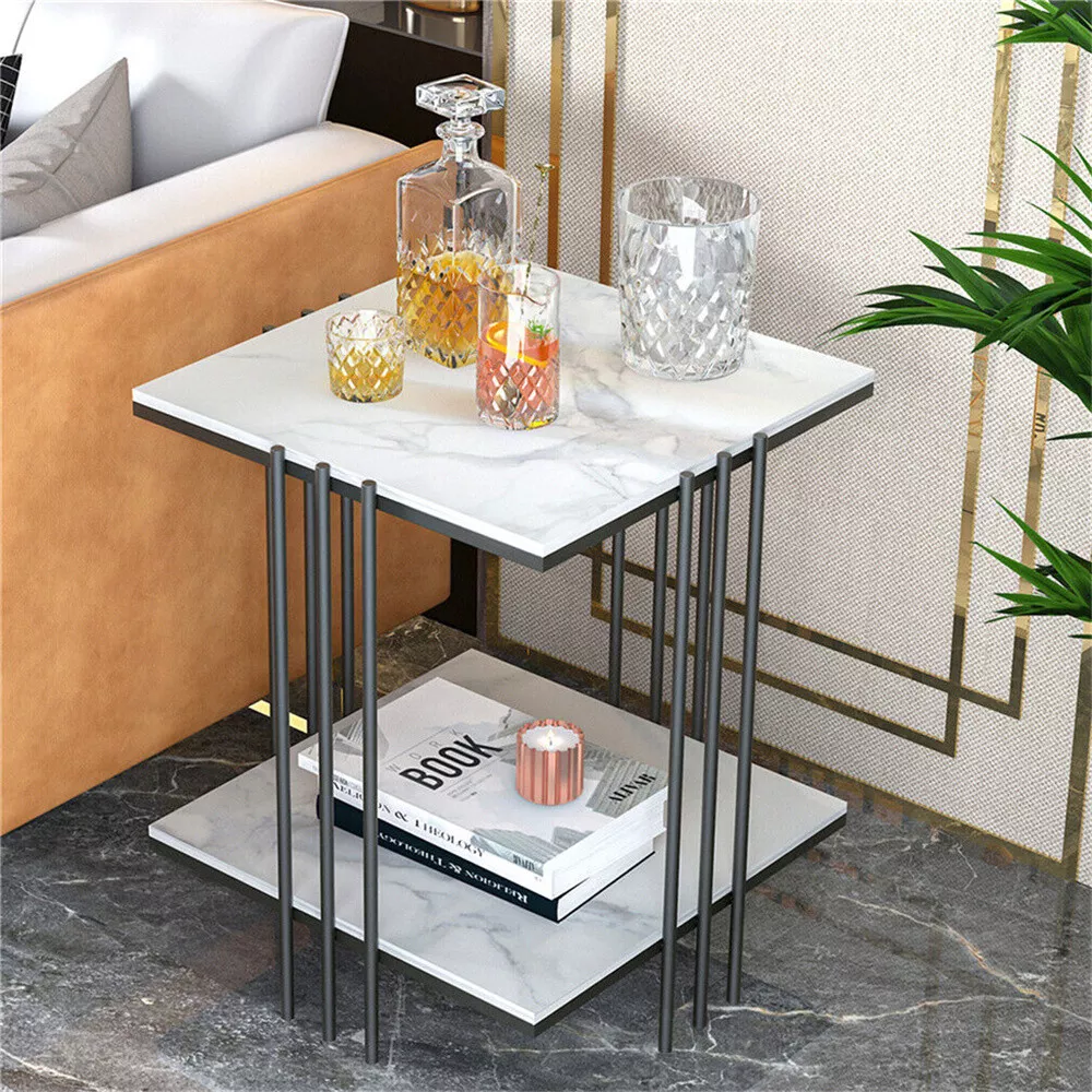 Mata Marble Sofa Side End Table - Image 8