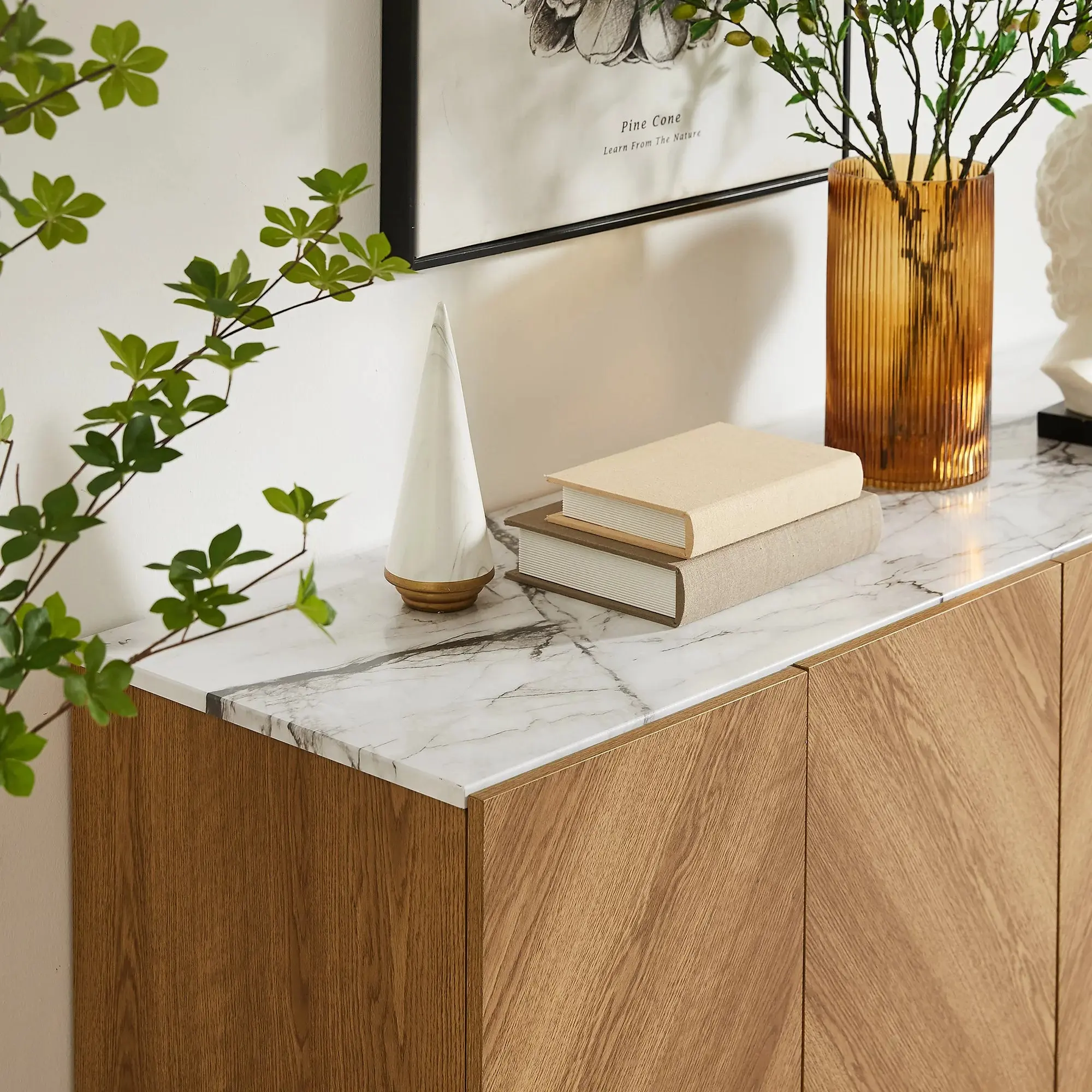 Mccall Mid Century Credenza Cabinet - Image 6
