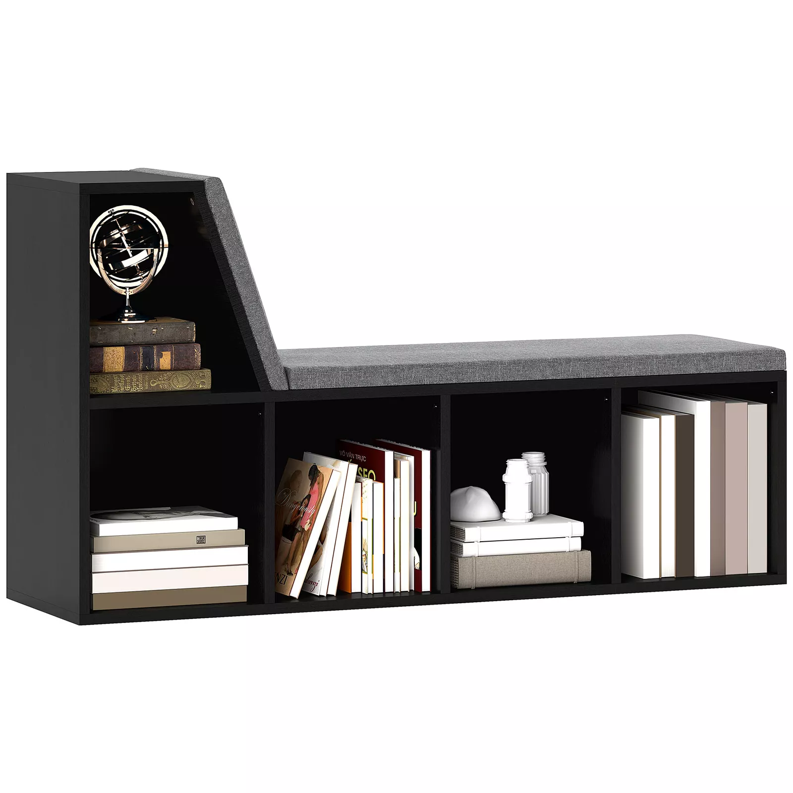 Merritt Bookcase Bookshelf Bench - Image 2