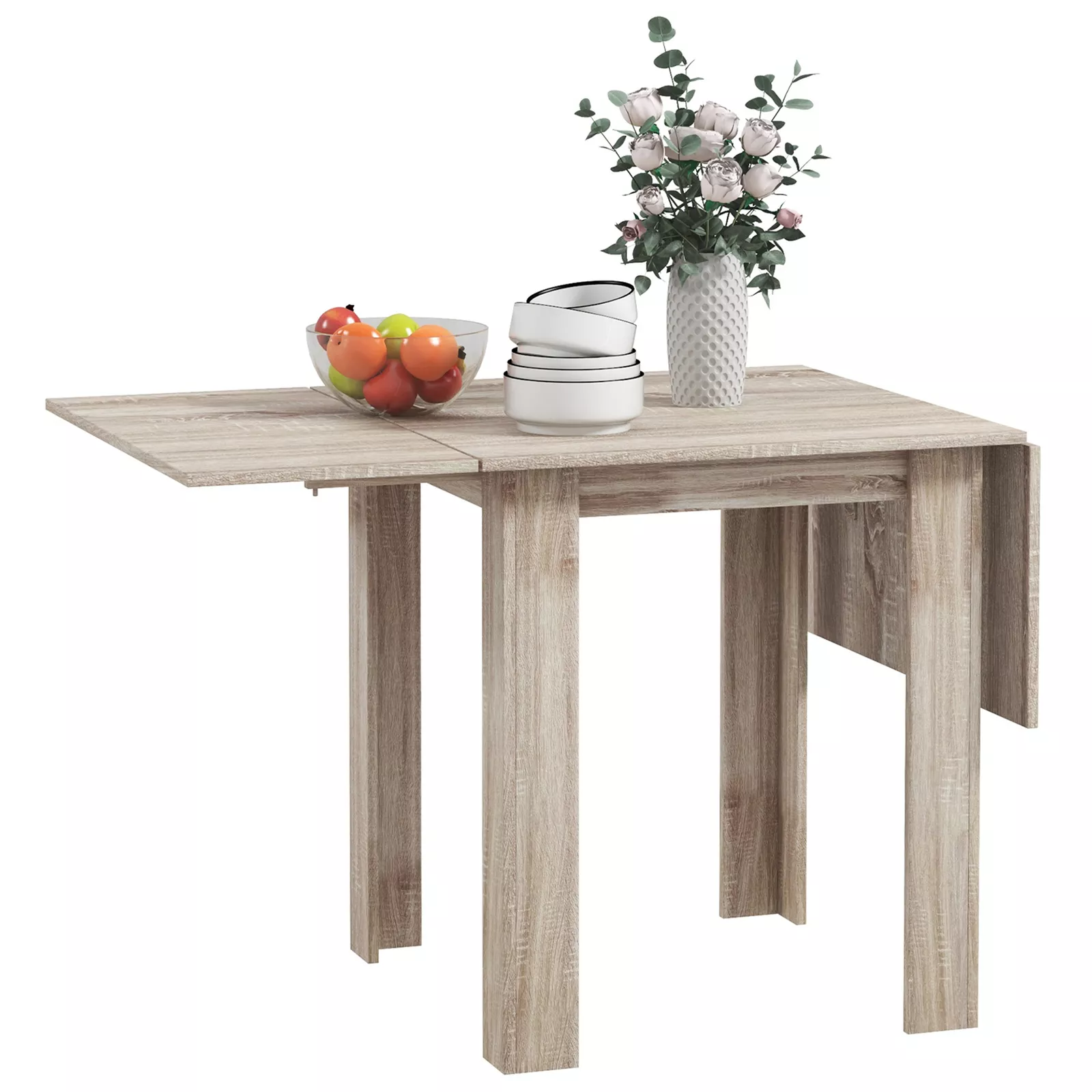 Mike Extendable Drop Leaf Dining Table - Image 2
