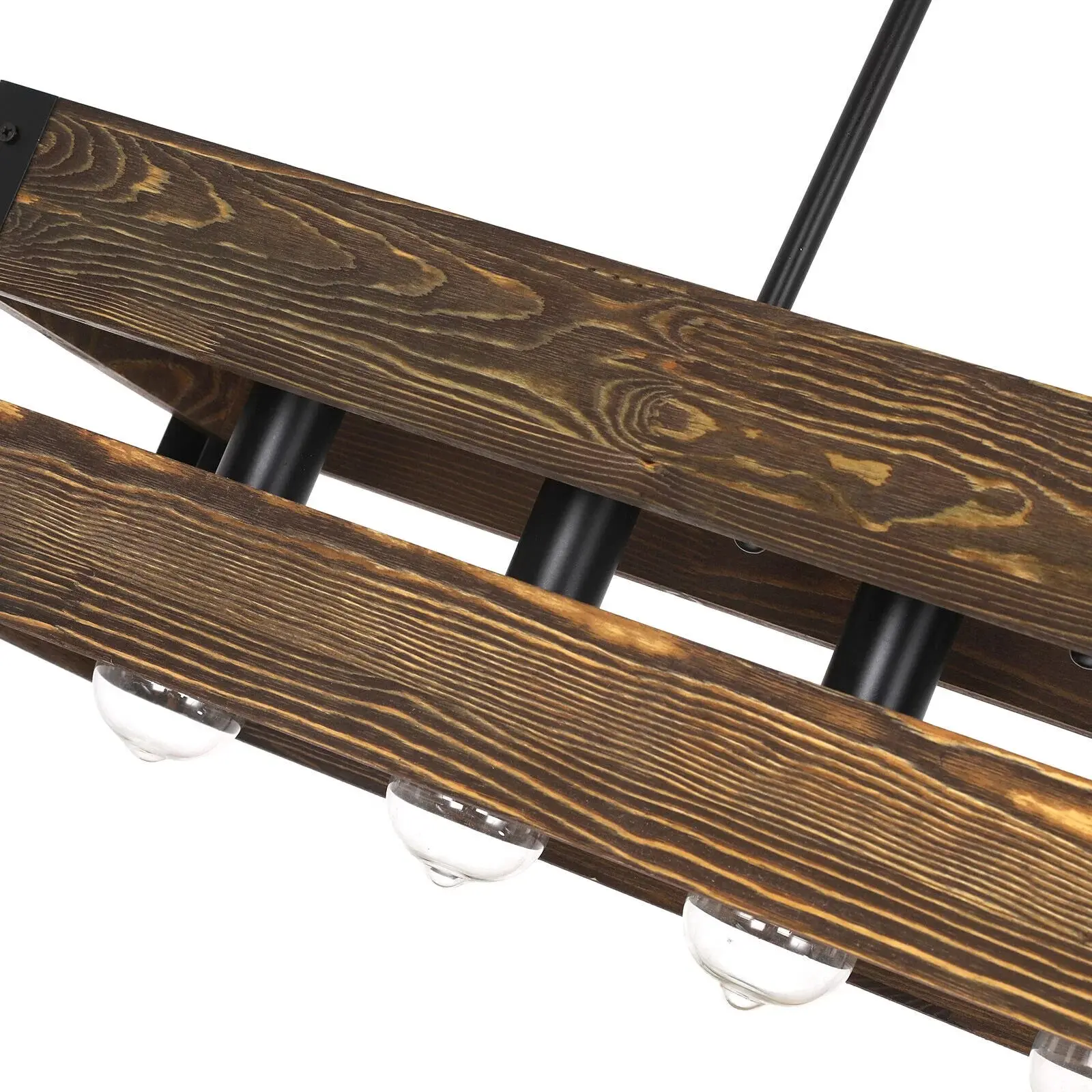 Milk Box Farmhouse Dining Room Chandelier - Image 5