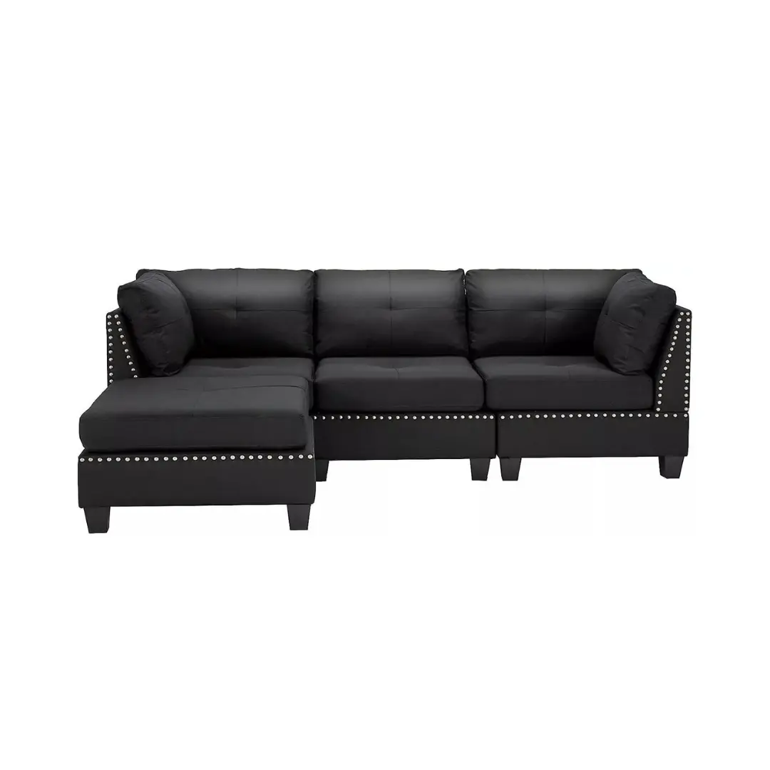 Minnie 3 Seater Corner Modular Sofa Couch - Image 3