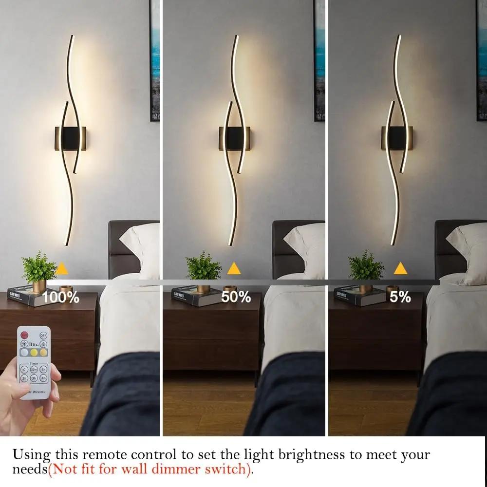 Modern Curve Wall Light - Image 2