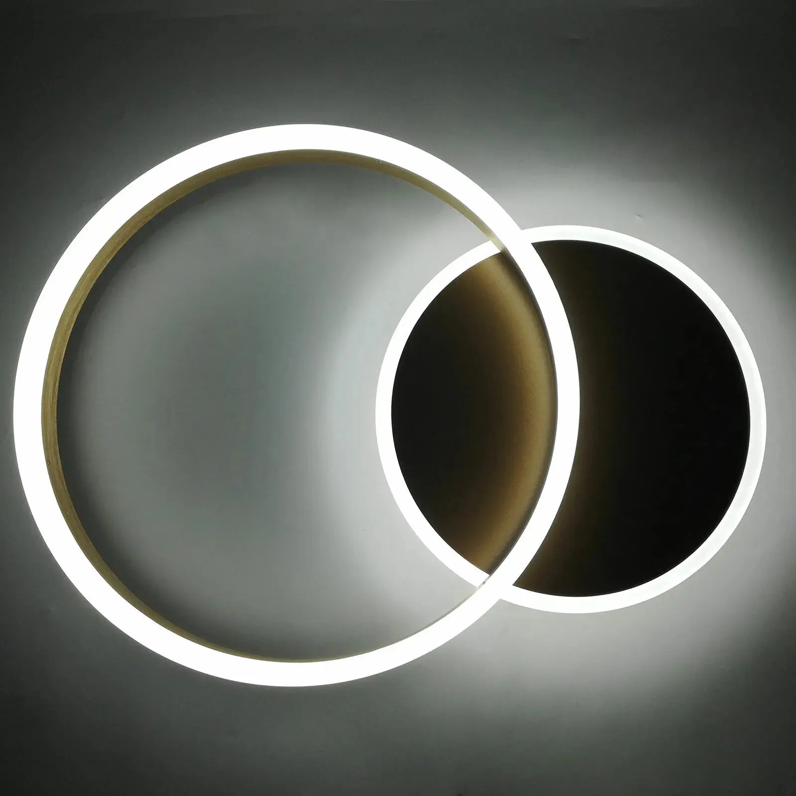 Modern Eclipse Flush Mount Ceiling Light - Image 5