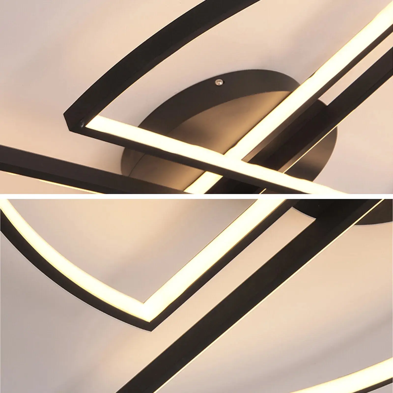 Modern Flush Mount Ceiling Light - Image 4
