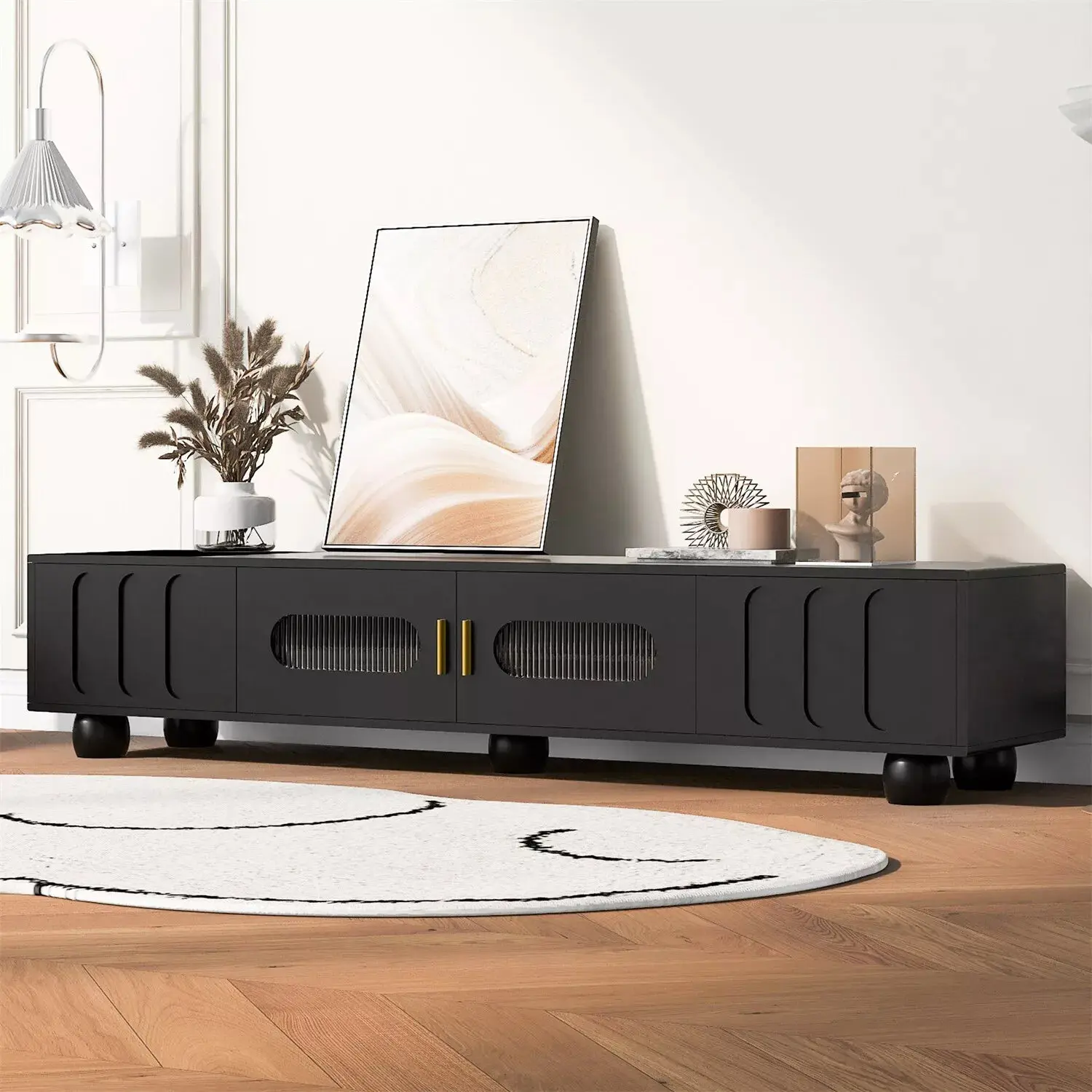 Rico Modern TV Media Cabinet Console - Image 13