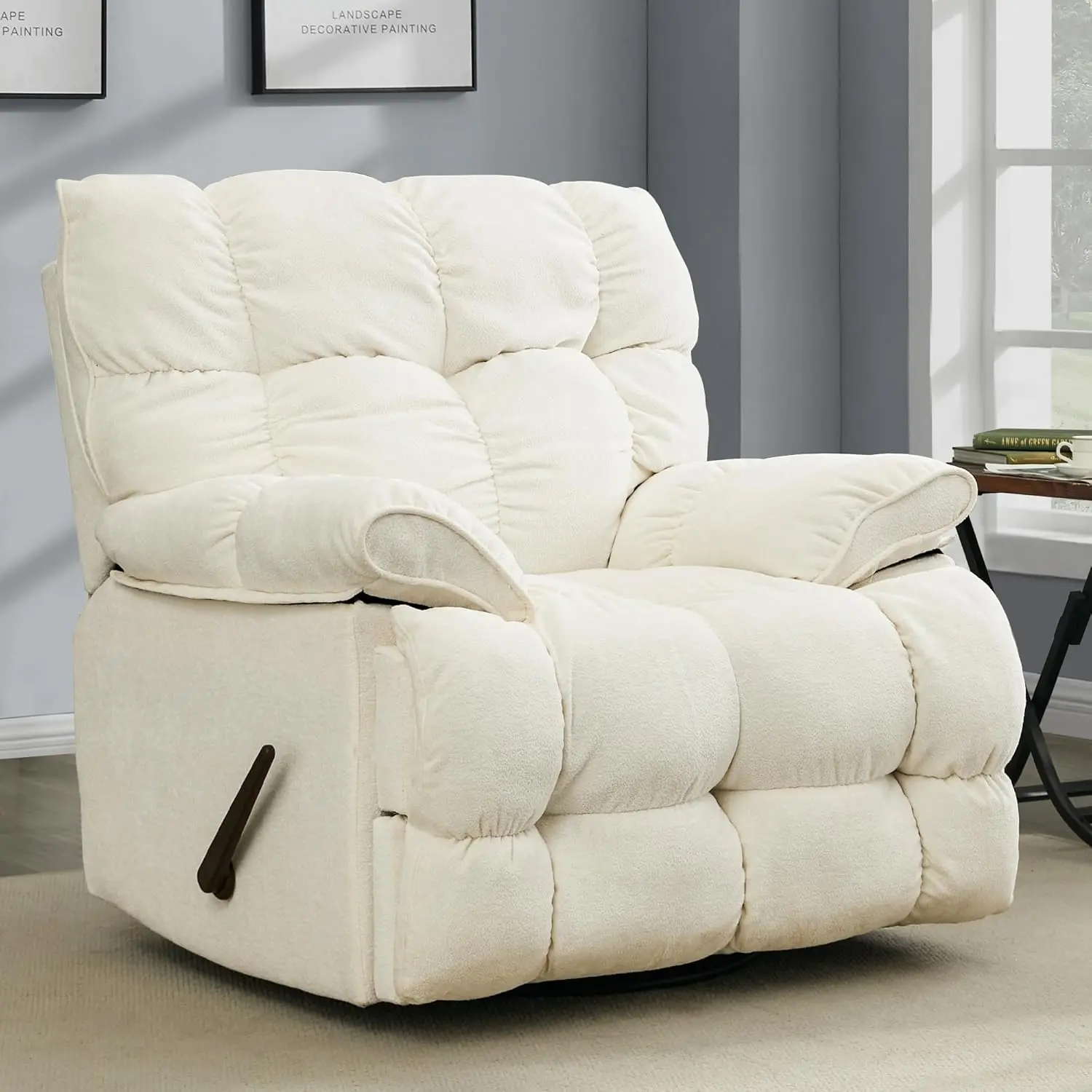 Nolan Oversized Wide Recliner Chair - Image 9
