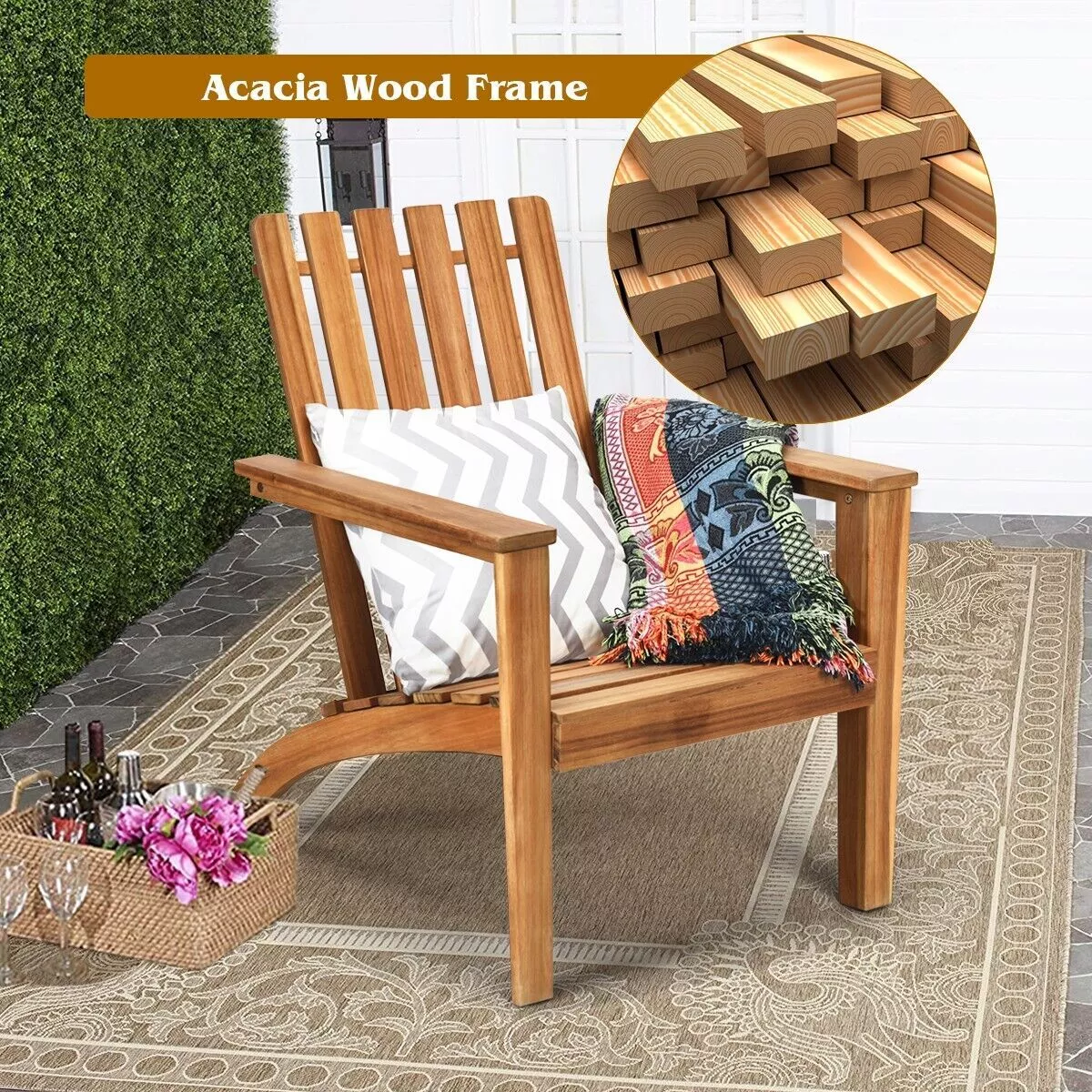Noor Adirondack Chair - Image 4