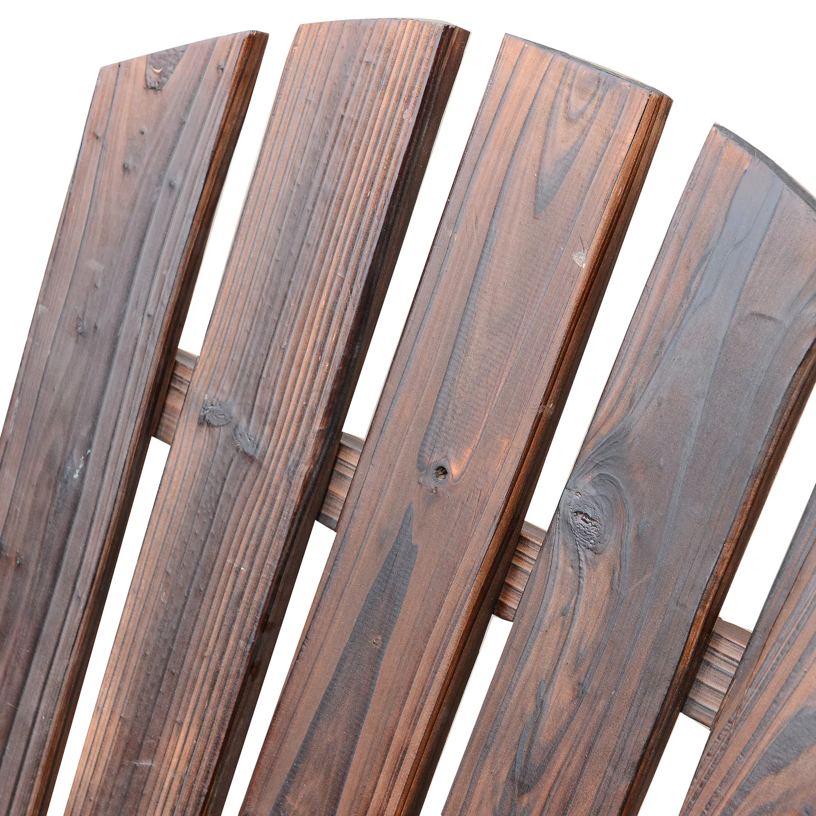 Outdoor Wood Adirondack Lounger Chair - Image 8