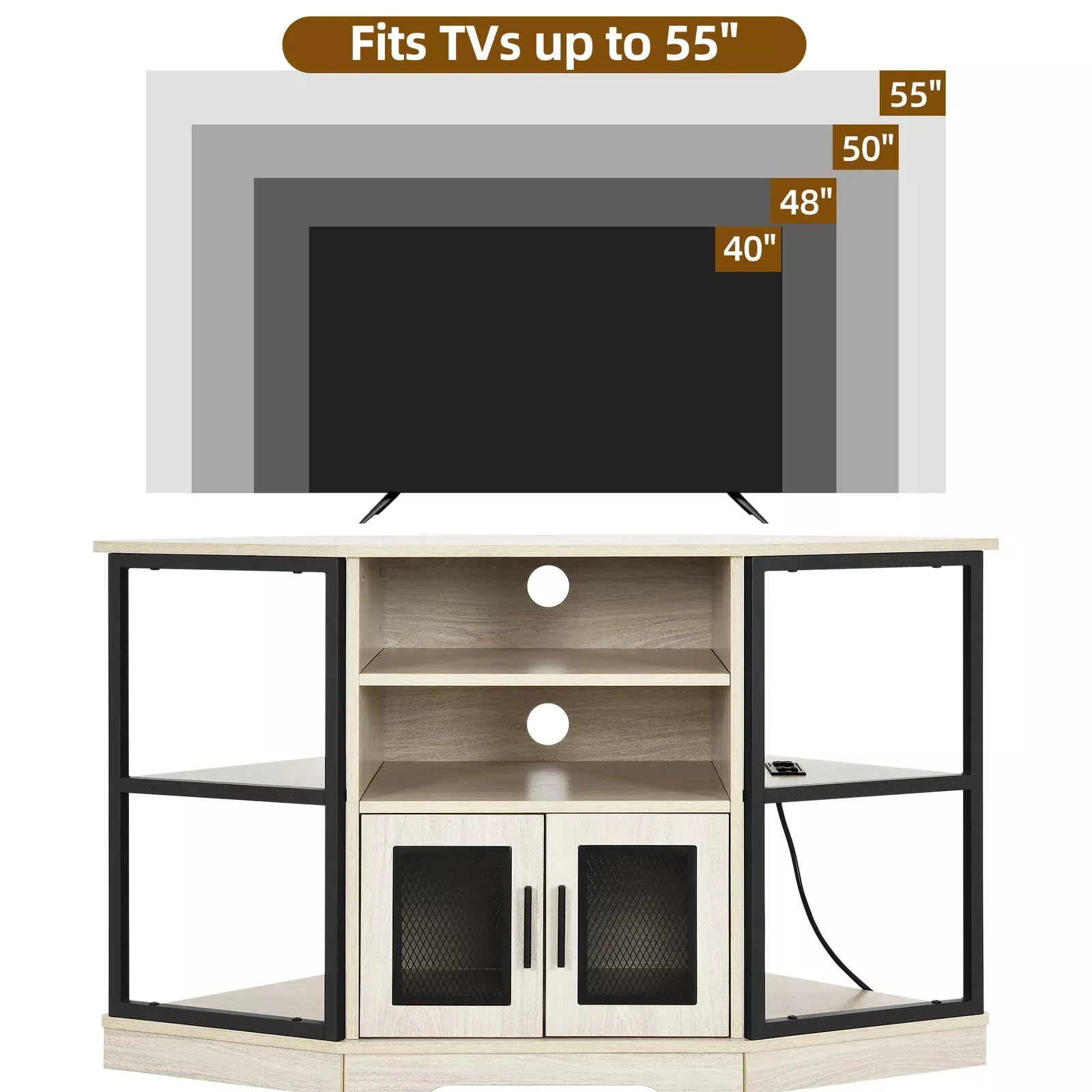 Pippa Corner Entertainment TV Stand - Image 2