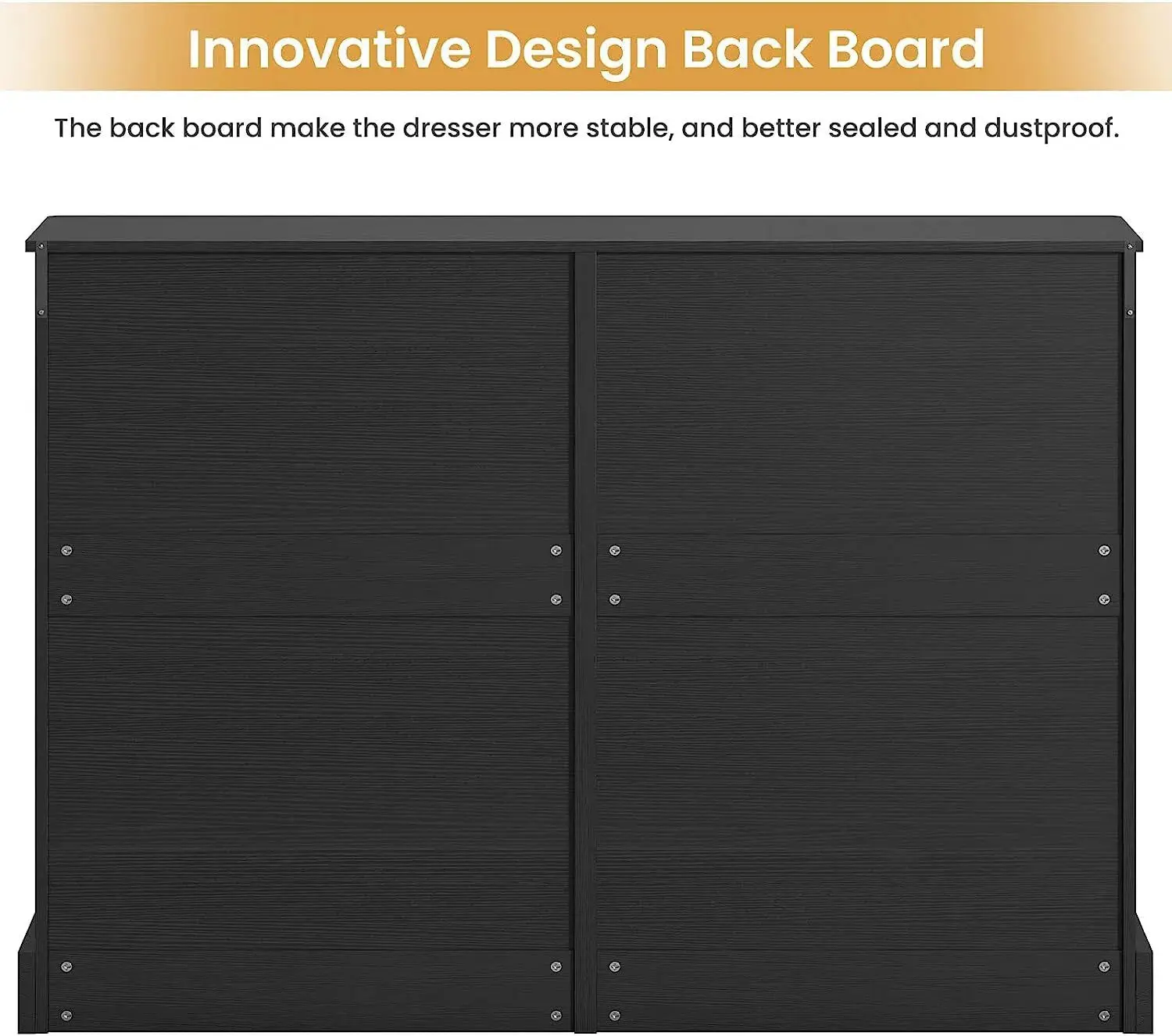 Pitts Modern 8 Drawer Chest Dresser - Image 3