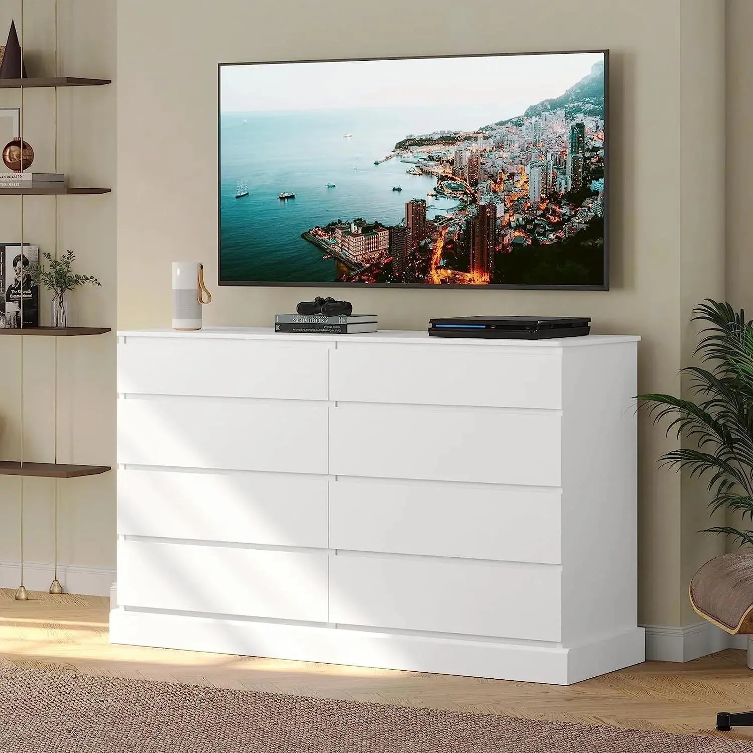 Pitts Modern 8 Drawer Chest Dresser - Image 5