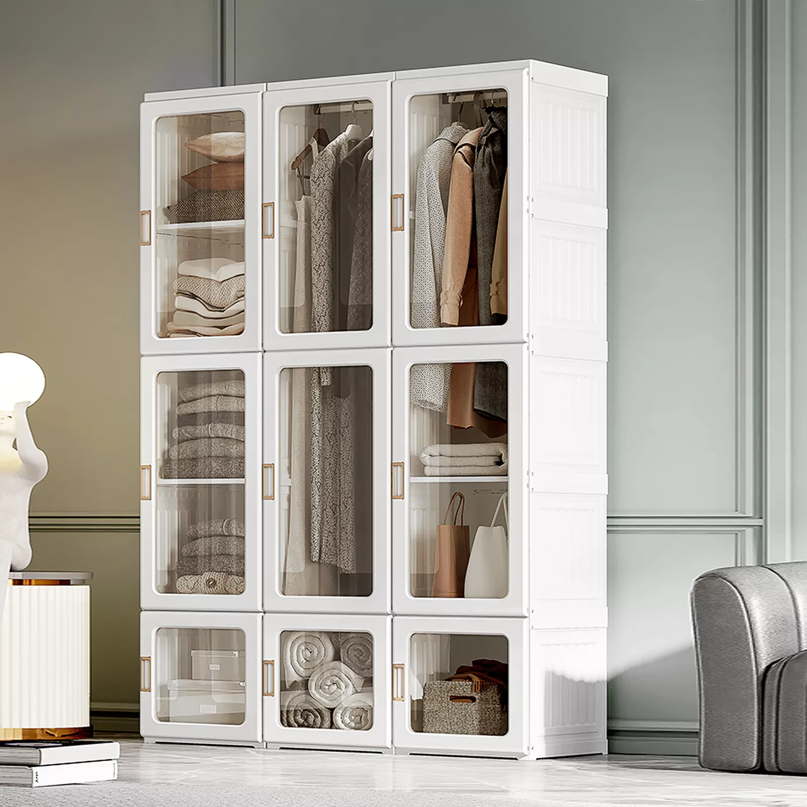Portable Armoire Wardrobe Closet