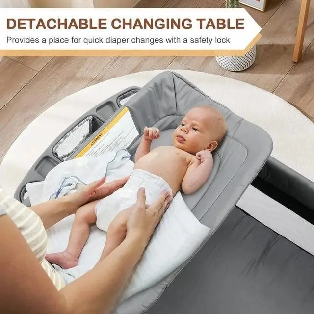 Portable Baby Bedside Travel Bassinet - Image 4