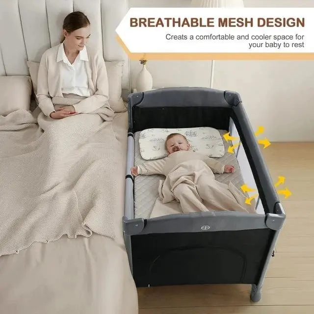 Portable Baby Bedside Travel Bassinet - Image 6