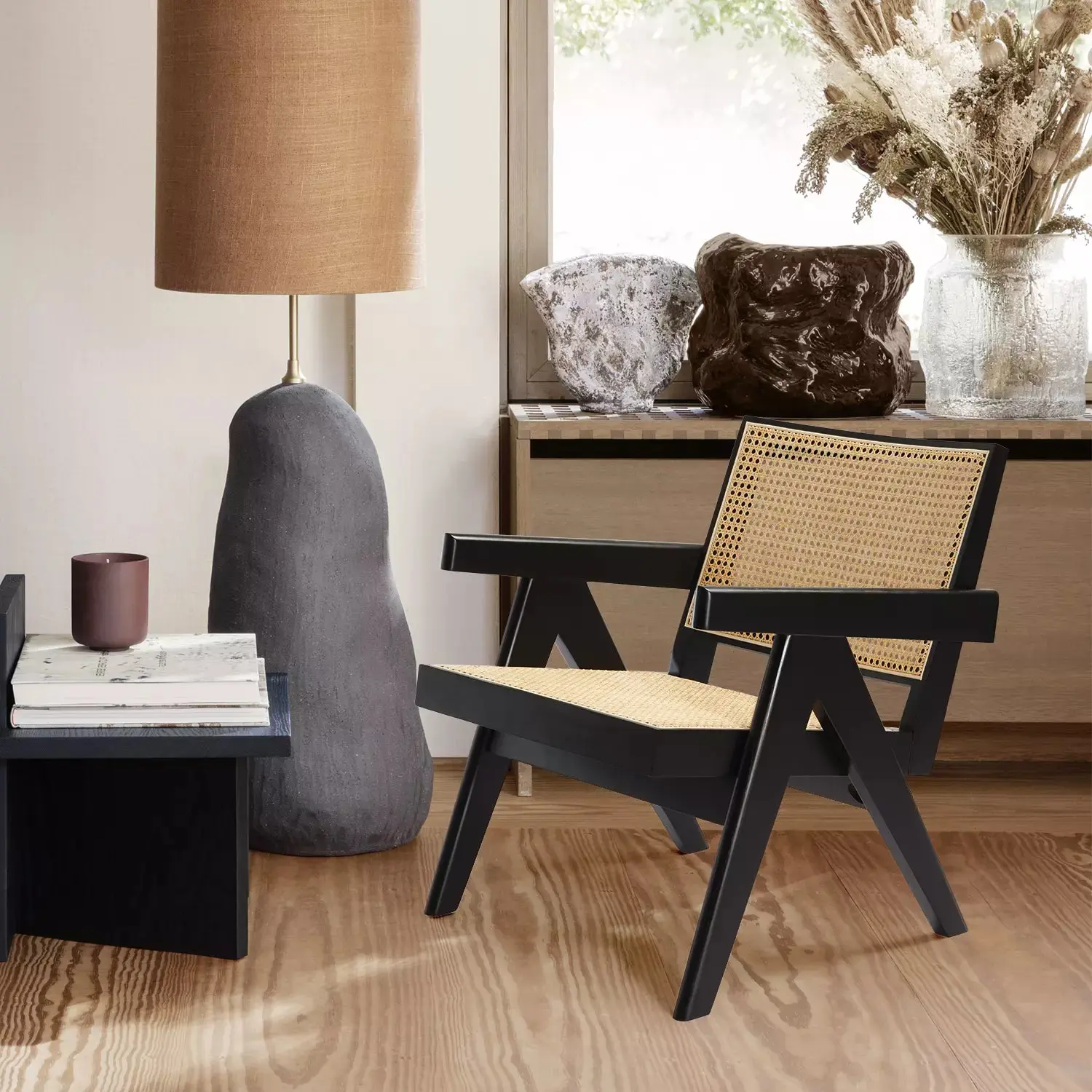 Pratt Rattan Accent Armchair - Image 9