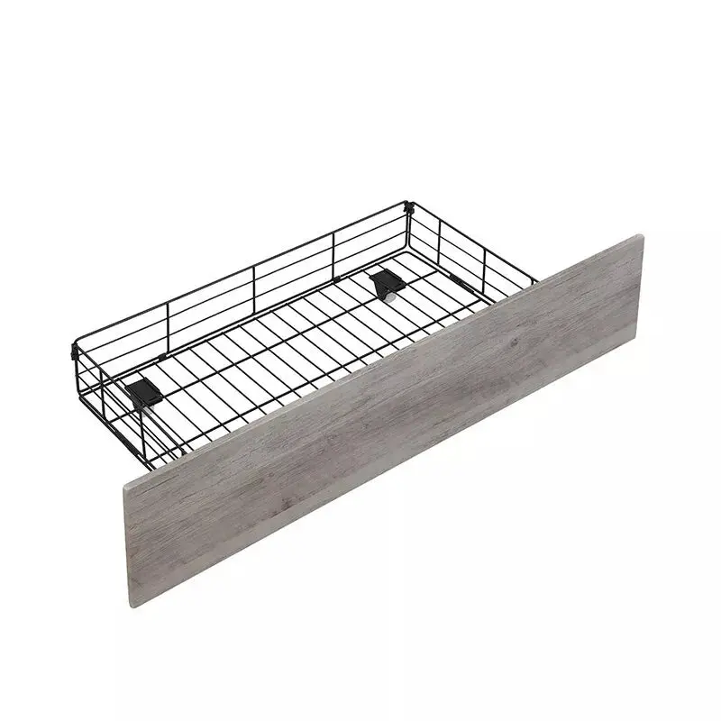 Queen Plateform Bed Frame With Storage & Light - Image 6