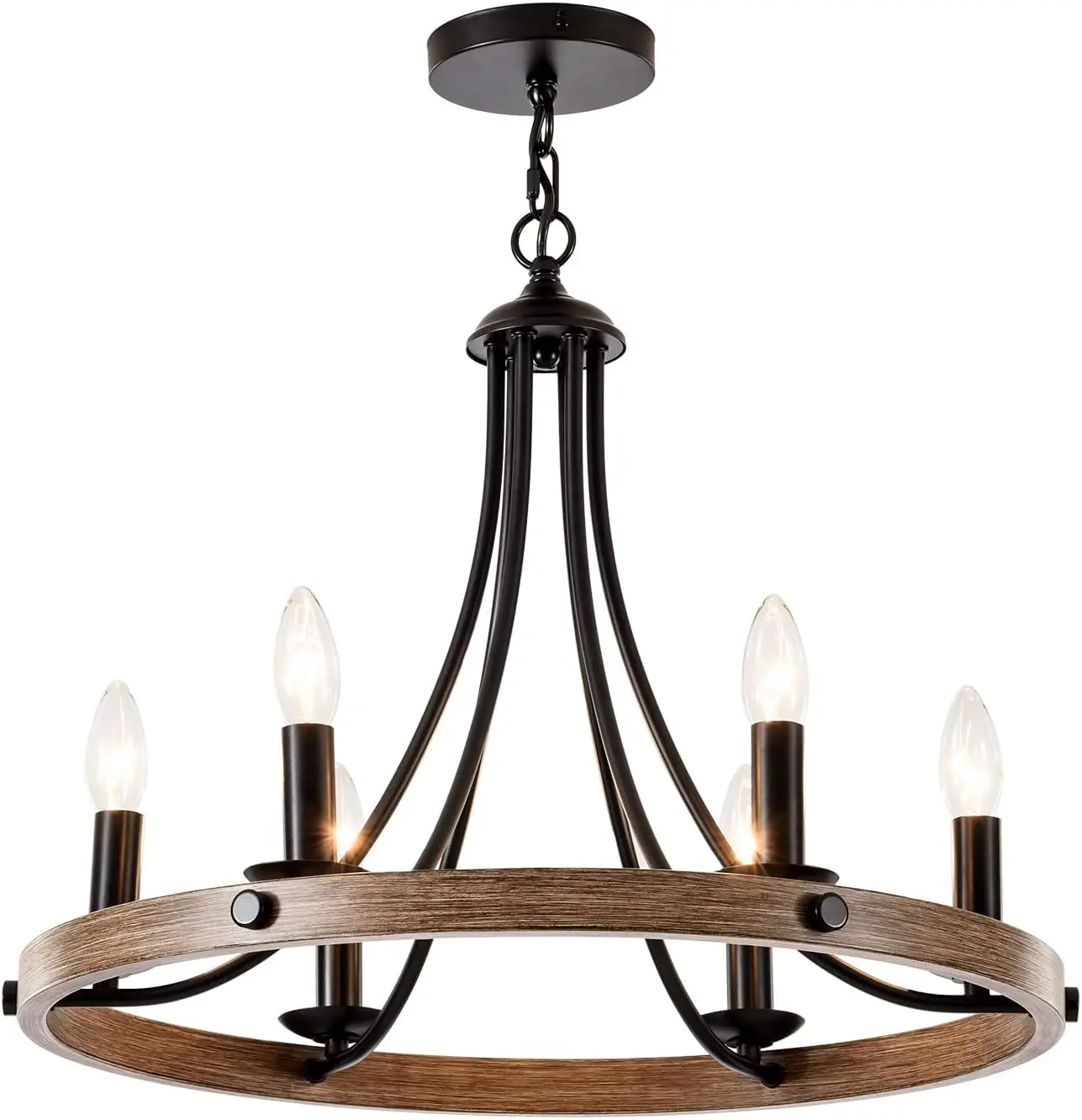 Rafe Antique Dining Room Chandelier - Image 3