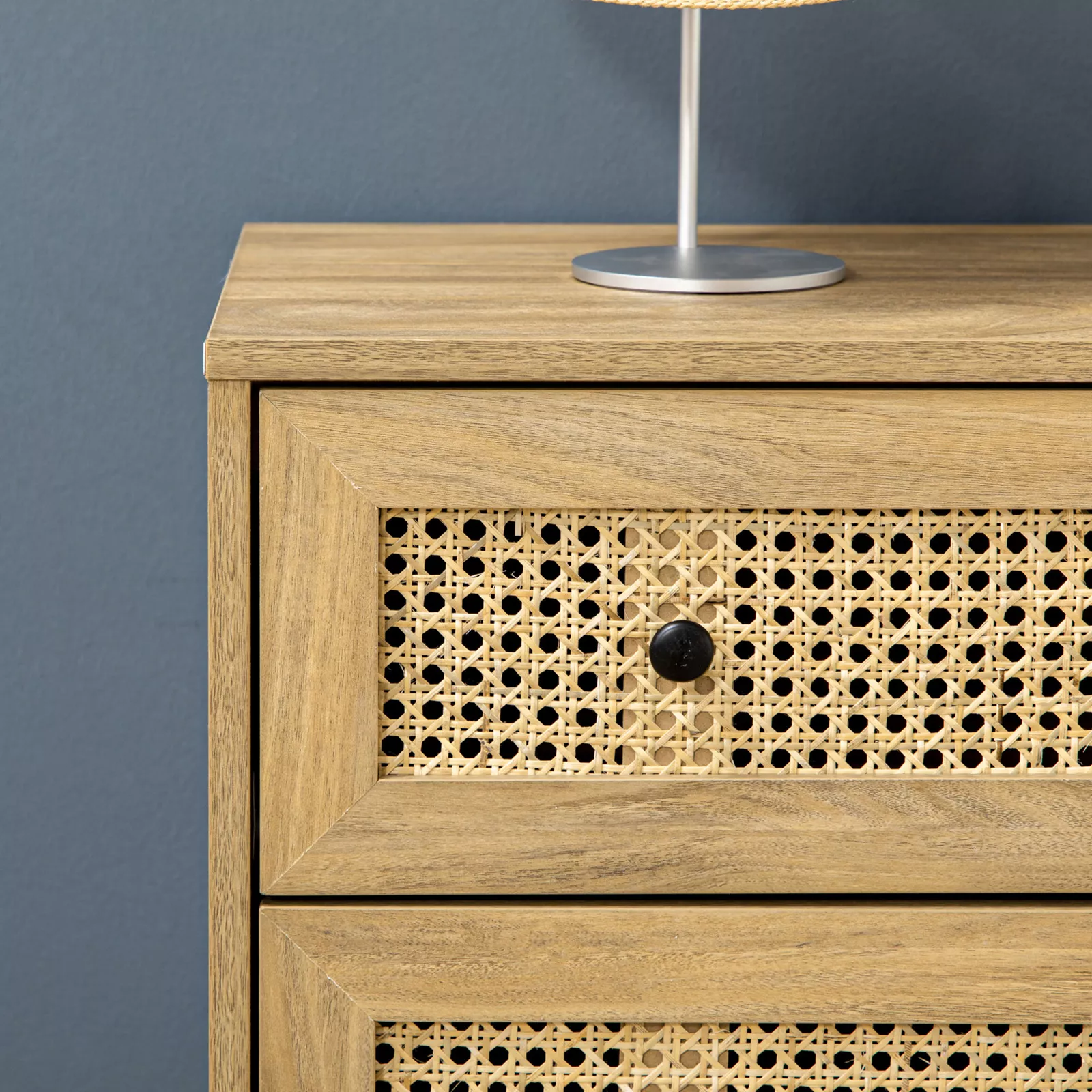 Rattan Bedroom 4 Dresser Chest - Image 5