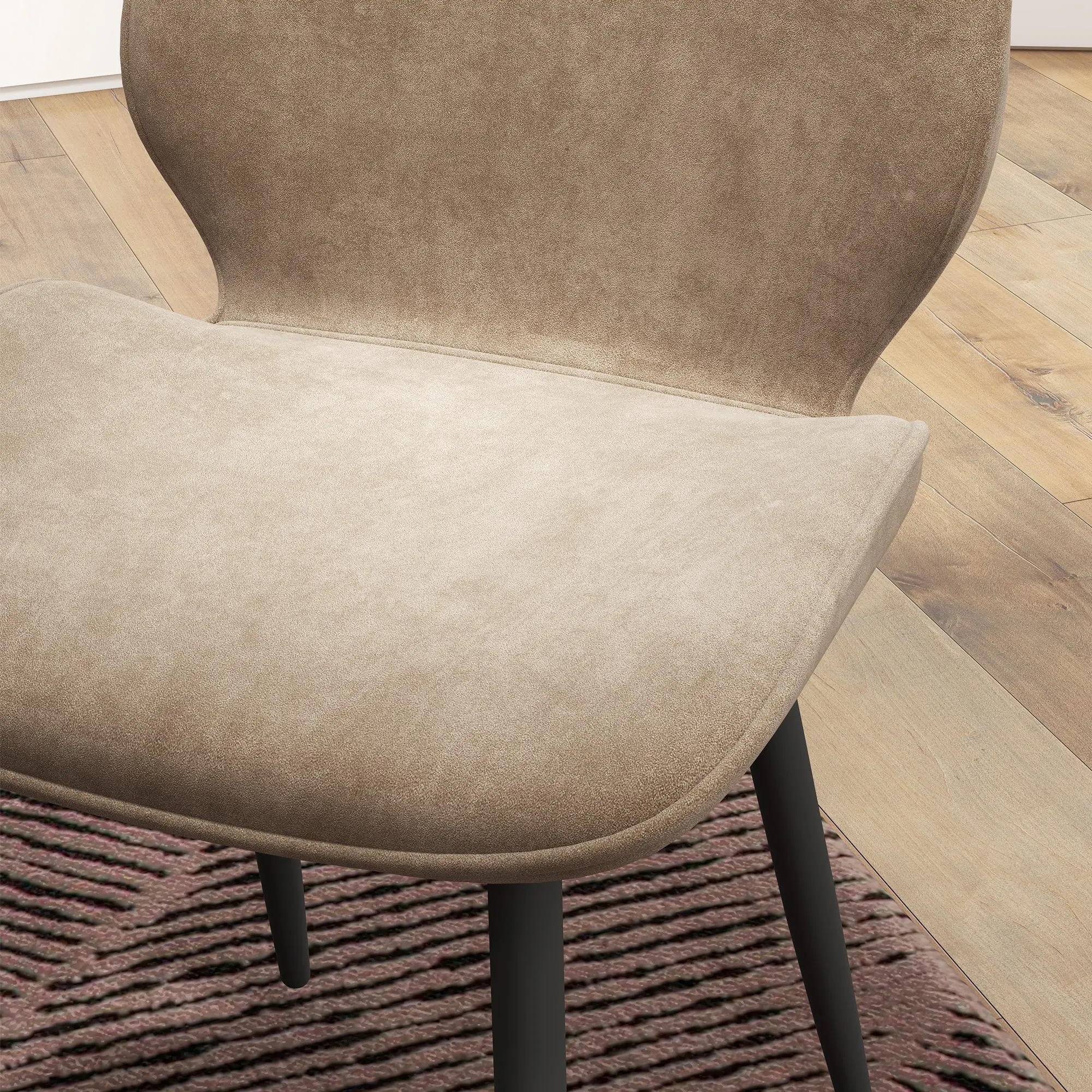 Ray Velvet Dining Room Chair (Set of 2) - Image 6
