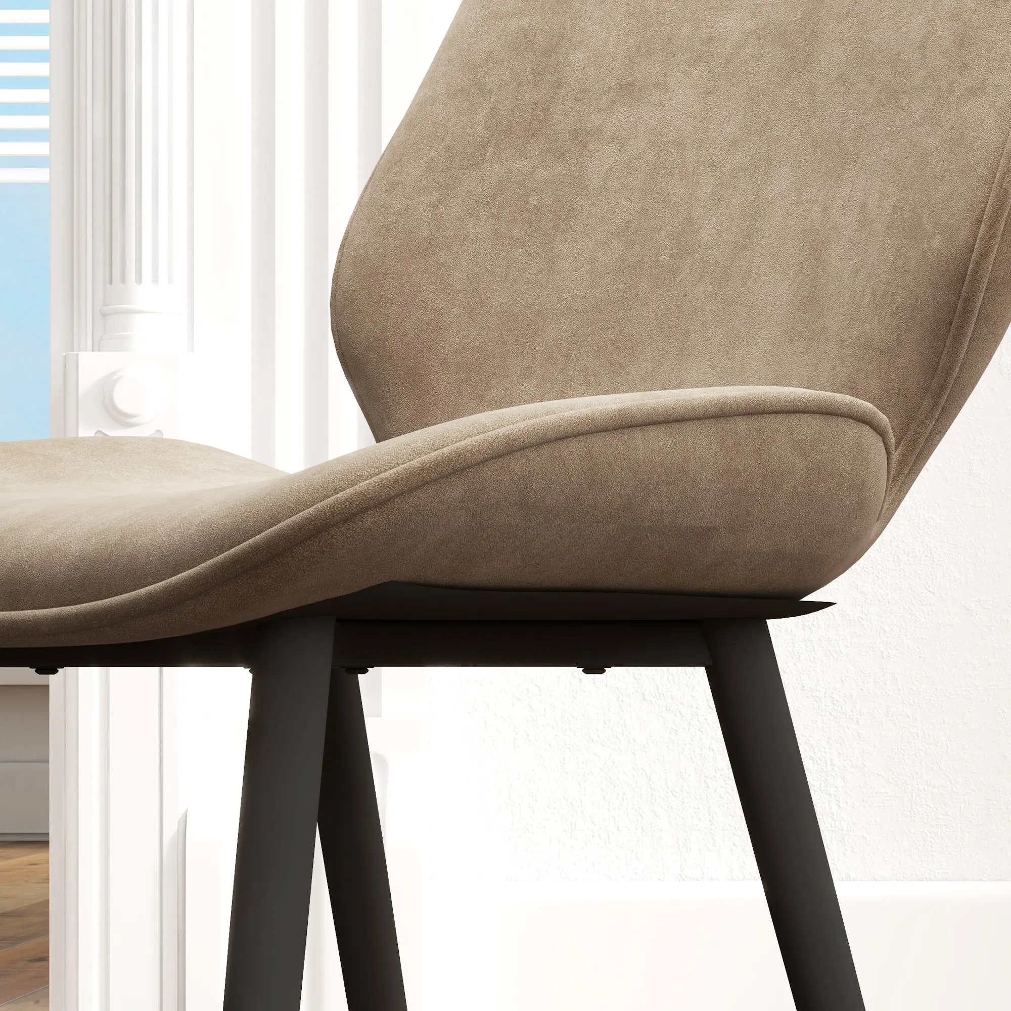 Ray Velvet Dining Room Chair (Set of 2) - Image 7