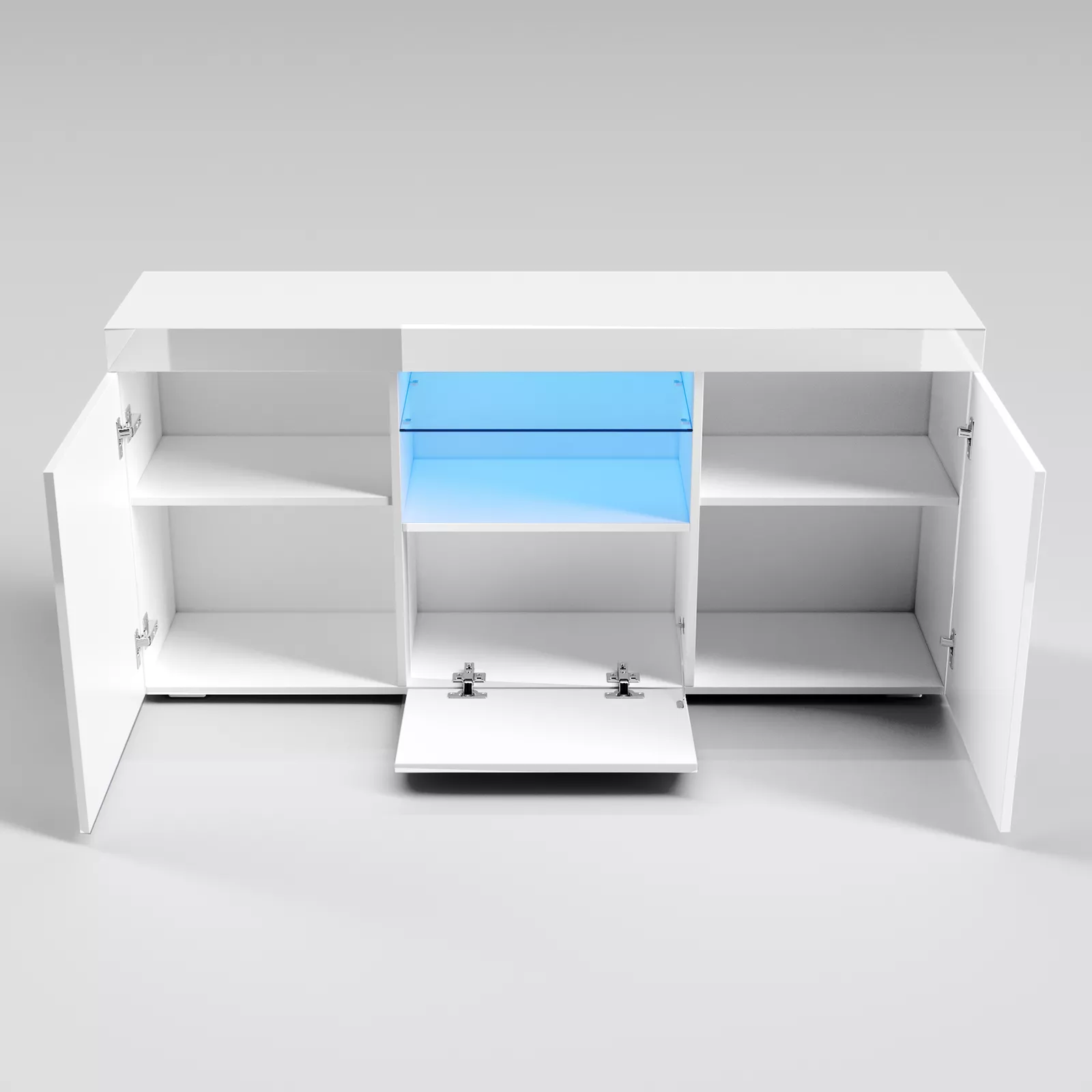 Ria High Gloss TV Cabinet Stand - Image 3