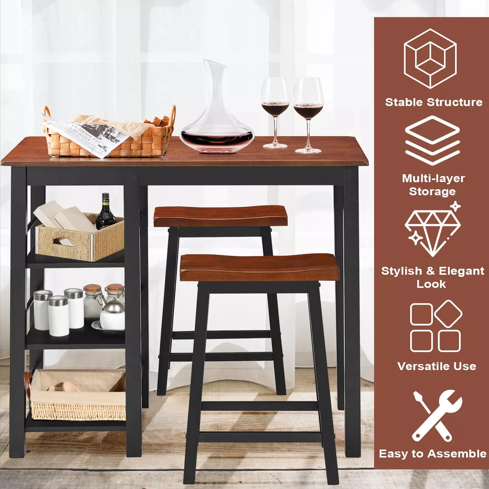 Robbins Counter Height Dining Set - Image 4