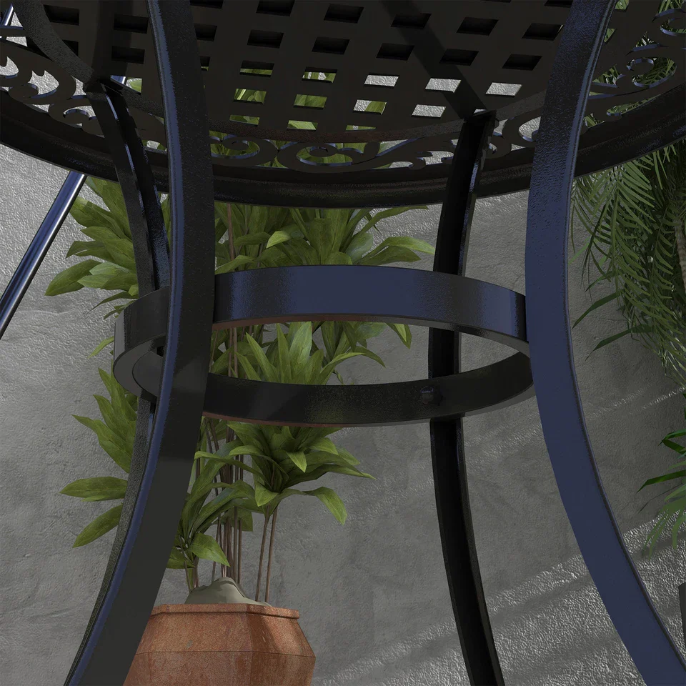 Rocco Aluminium Outdoor Coffee Table - Image 7