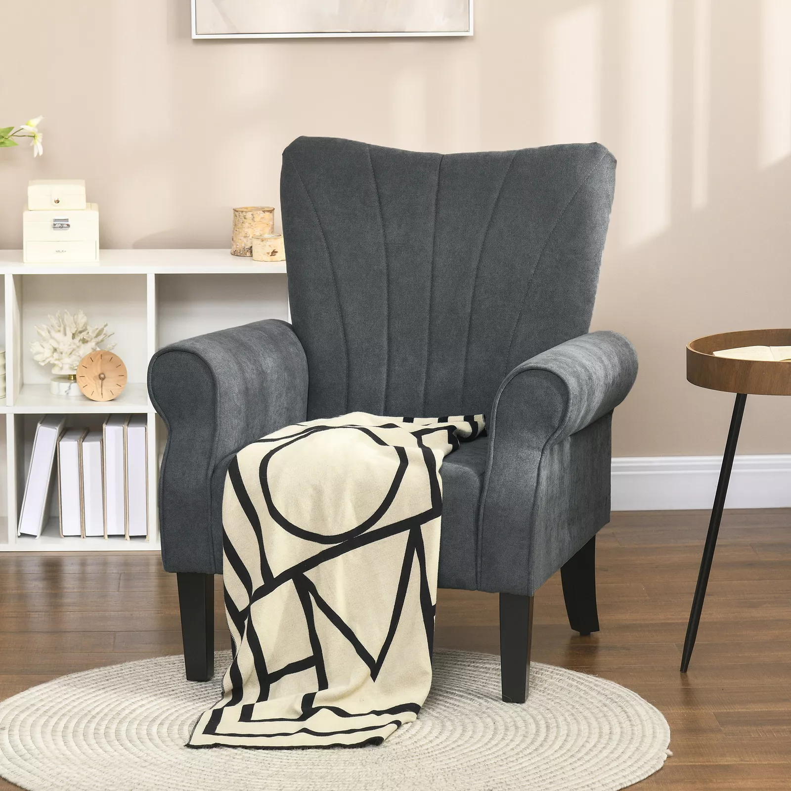 Rosalie Fabric Accent Armchair