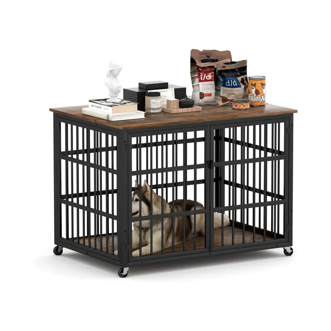43.3" Rowan Large Dog Crates Furniture - Image 3