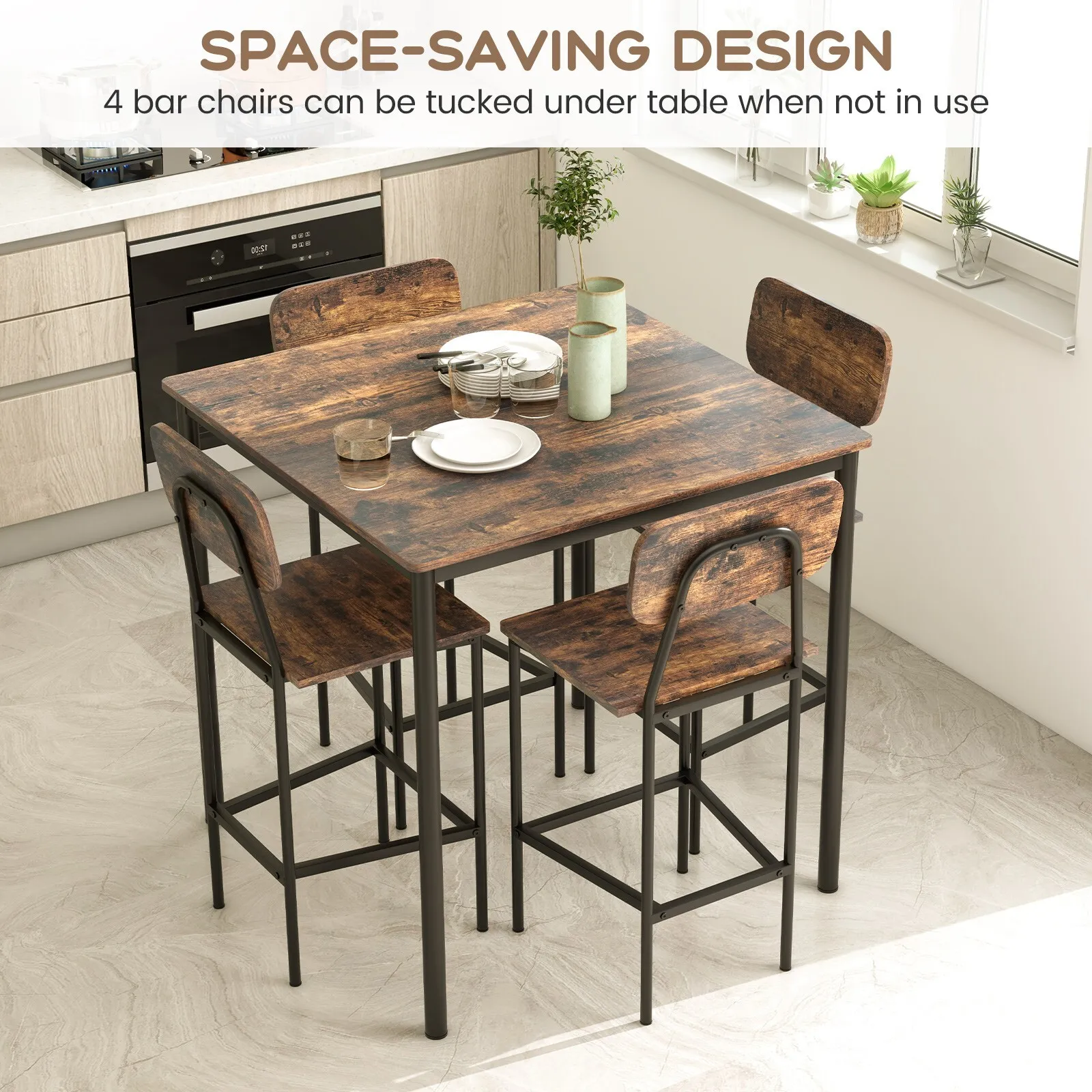 Ruben Kitchen Counter Height Dining Table - Image 3