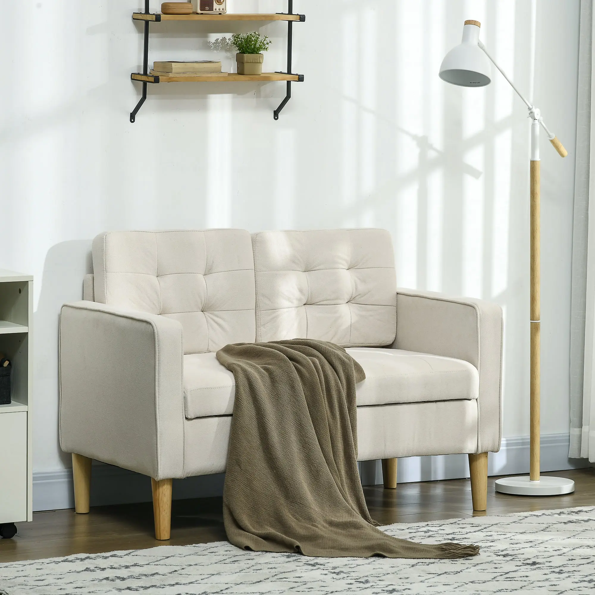 Rubio Small 2 Seater Loveseat Sofa - Image 10