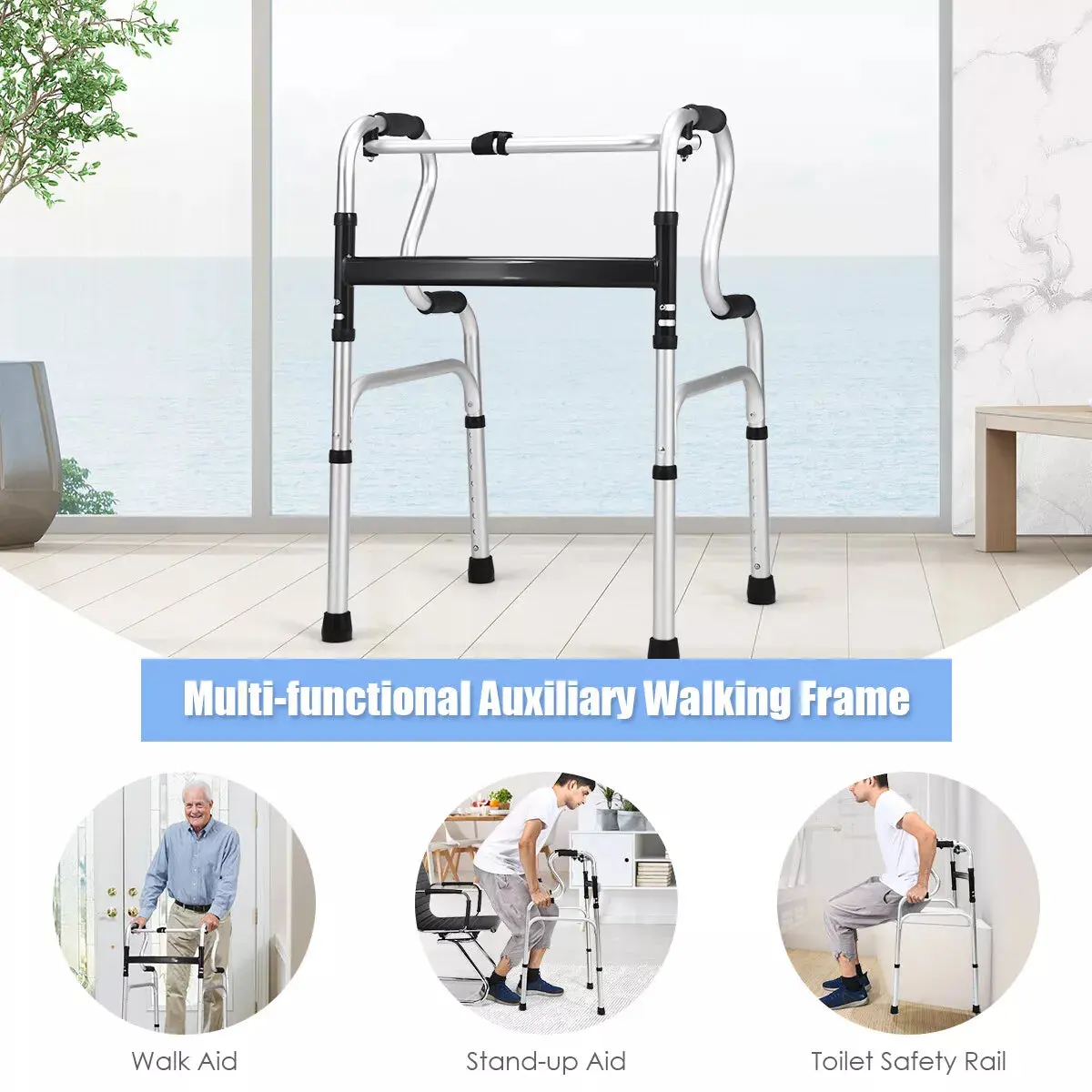 Senior Lightweight Mobility Walker (Dual Handle) - Image 10