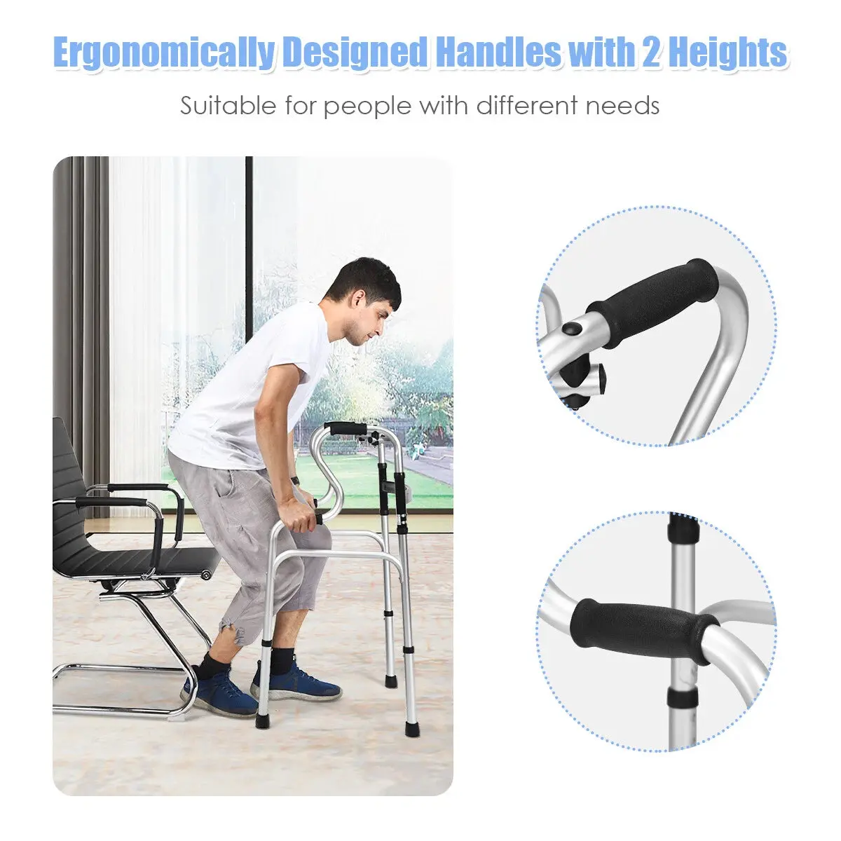 Senior Lightweight Mobility Walker (Dual Handle) - Image 5