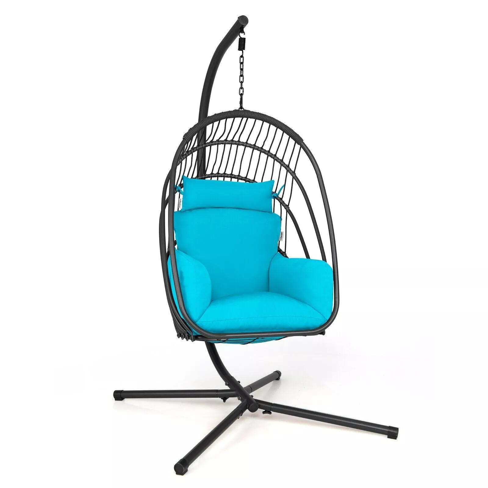 Sian Hanging Outdoor Garden Egg Chair - Image 2
