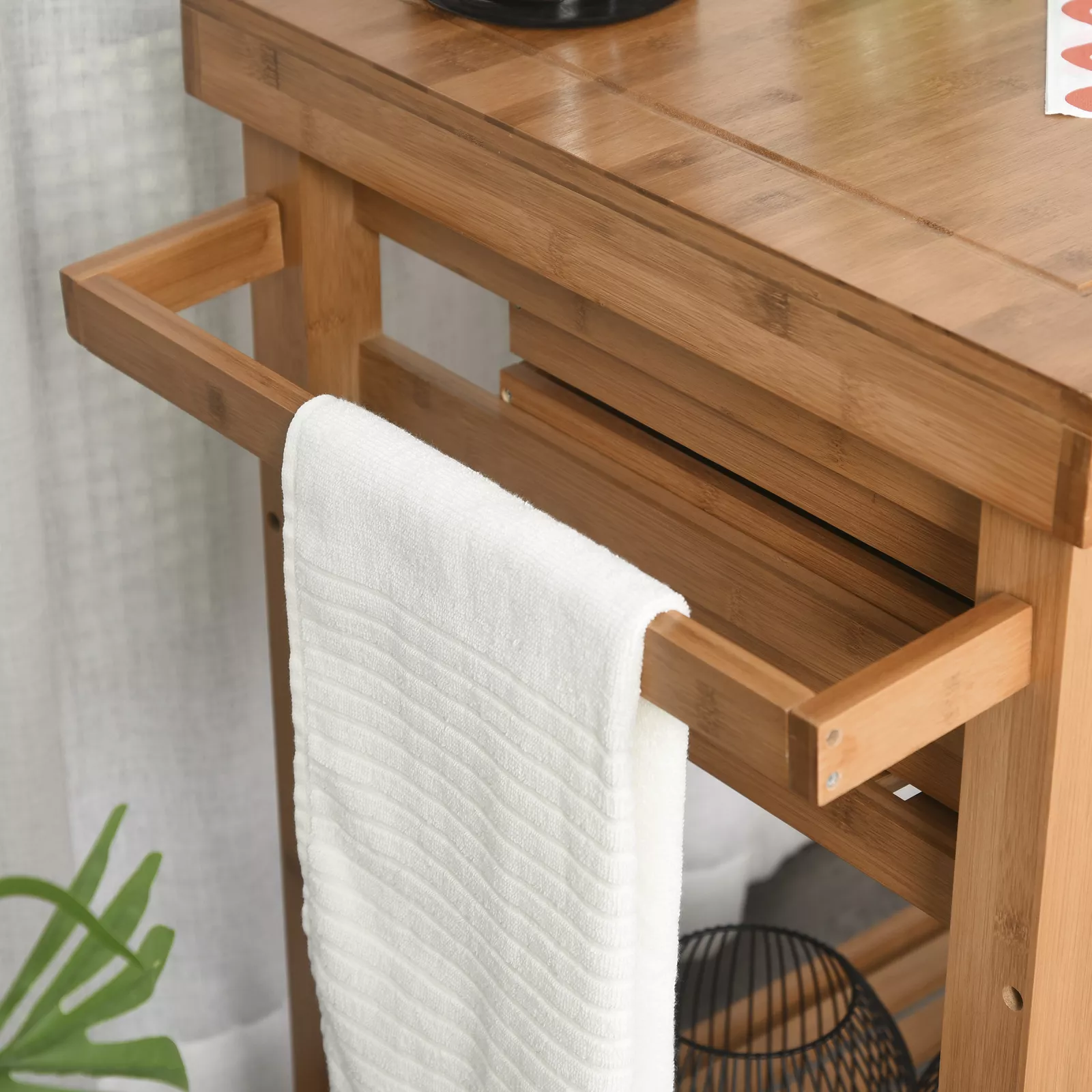 Sinead Portable Kitchen Island Cart - Image 8